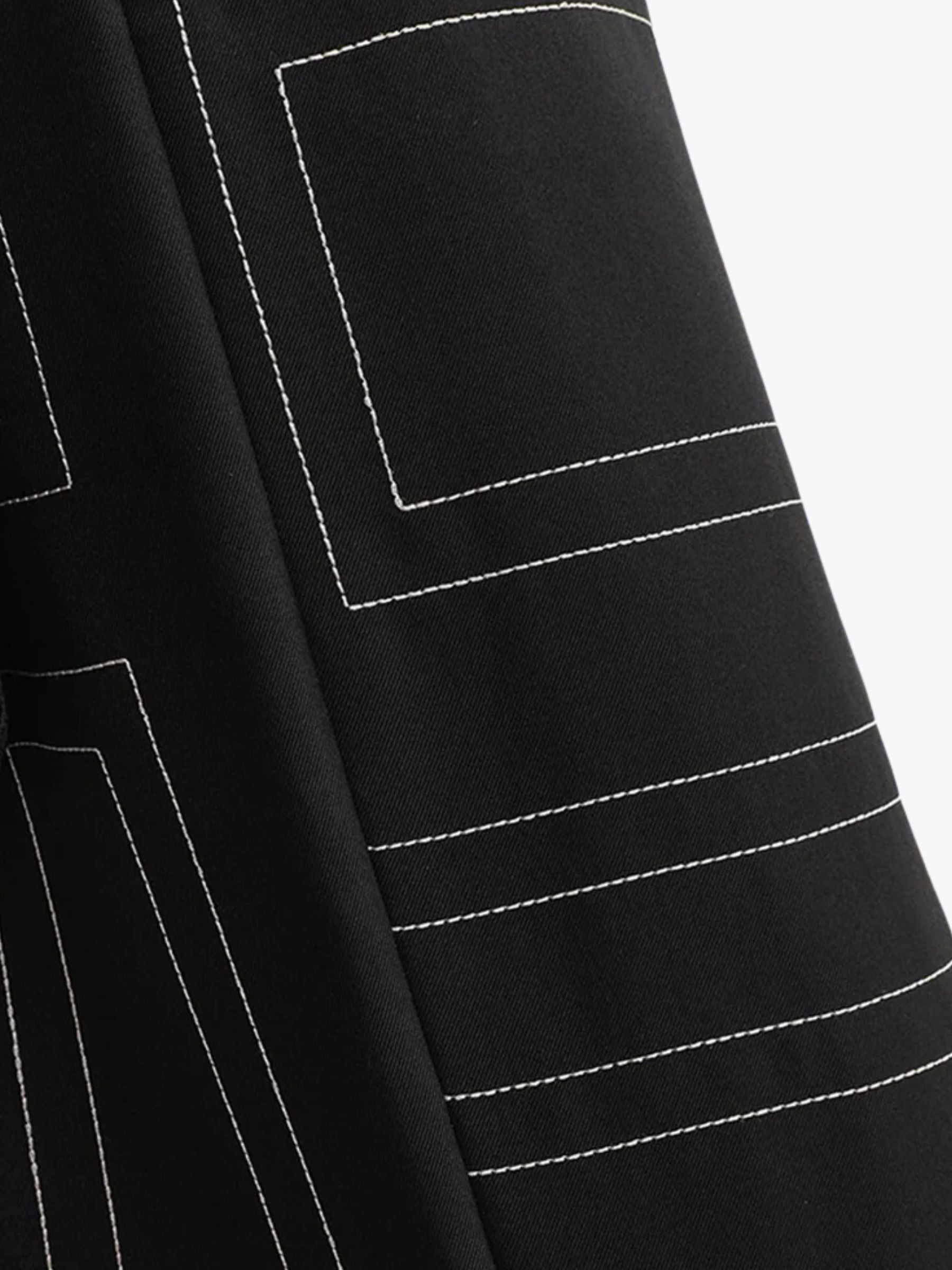 Toteme Monogram Silk Pj Pants Black