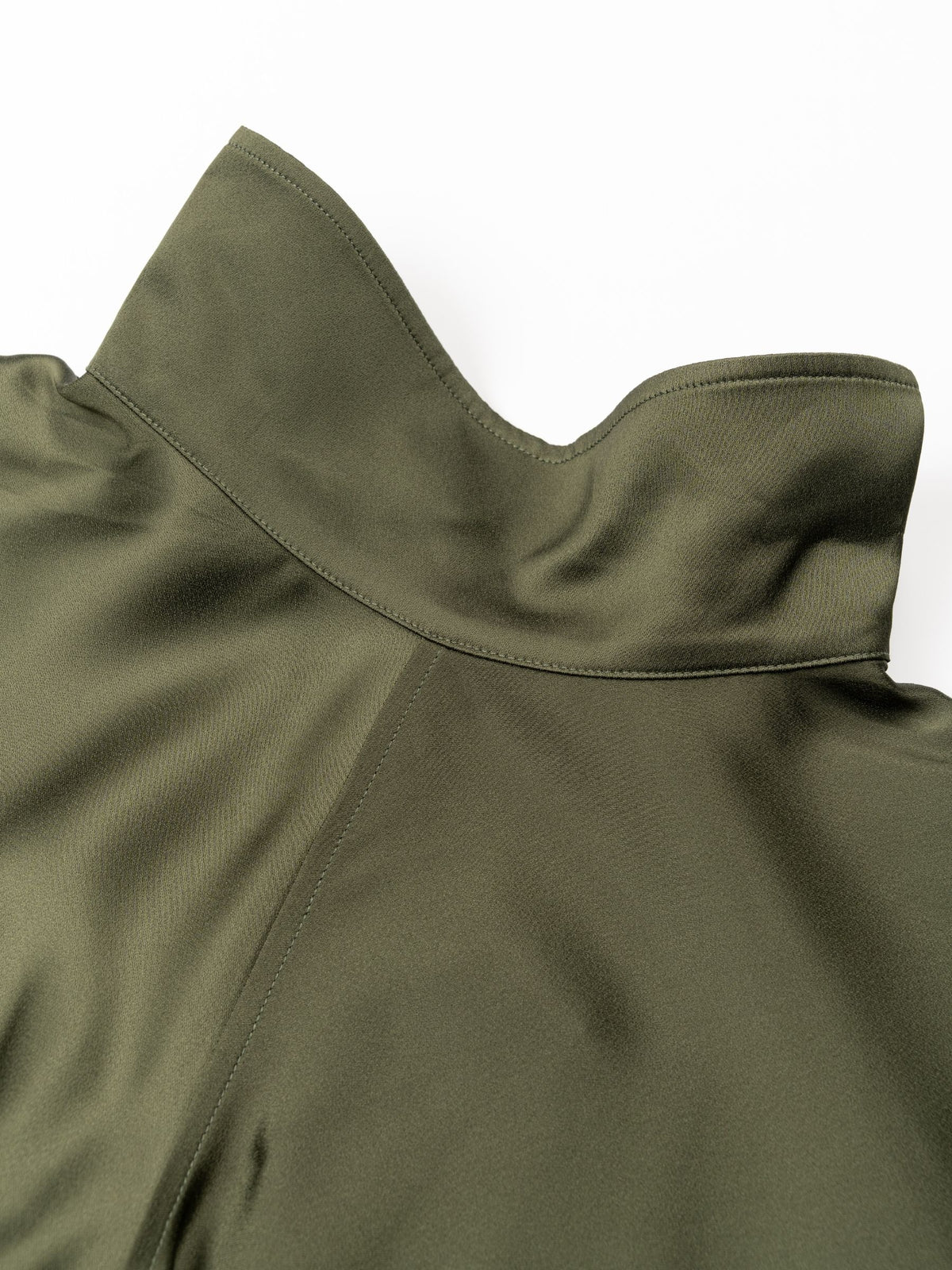 Toteme Slouch Blouse Dark Green