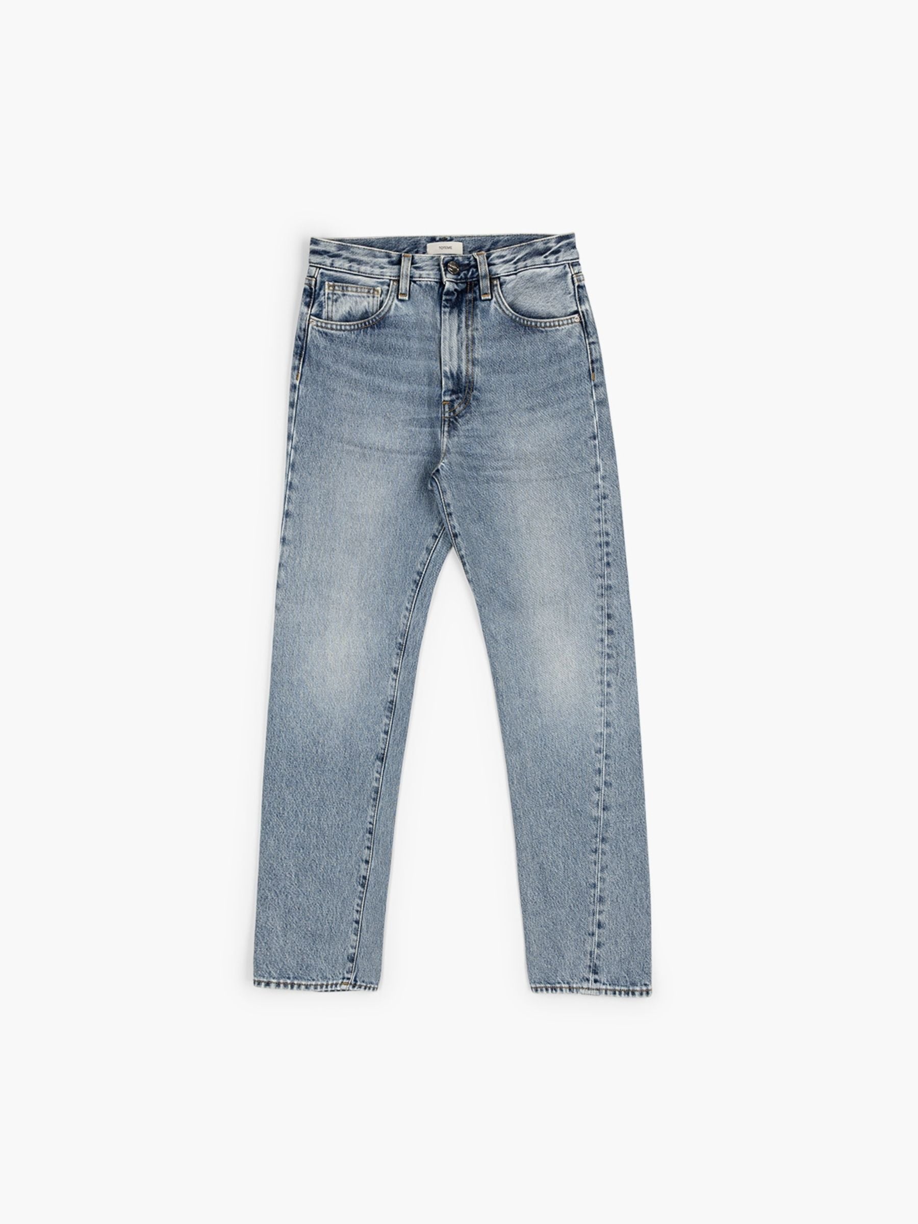Toteme Twisted Seam Denim Worn Blue