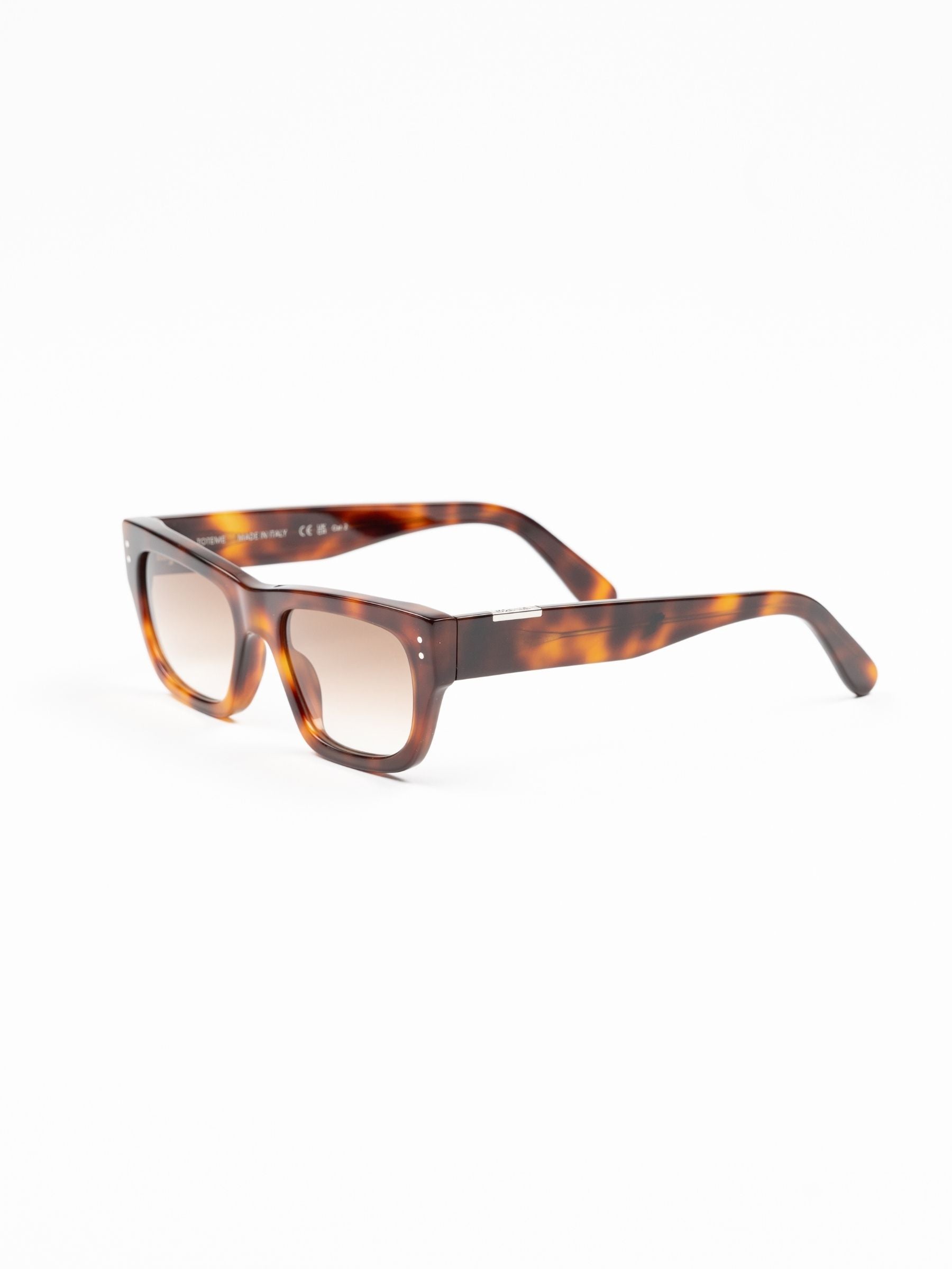 Toteme Voyager Sunglasses Dark Havana
