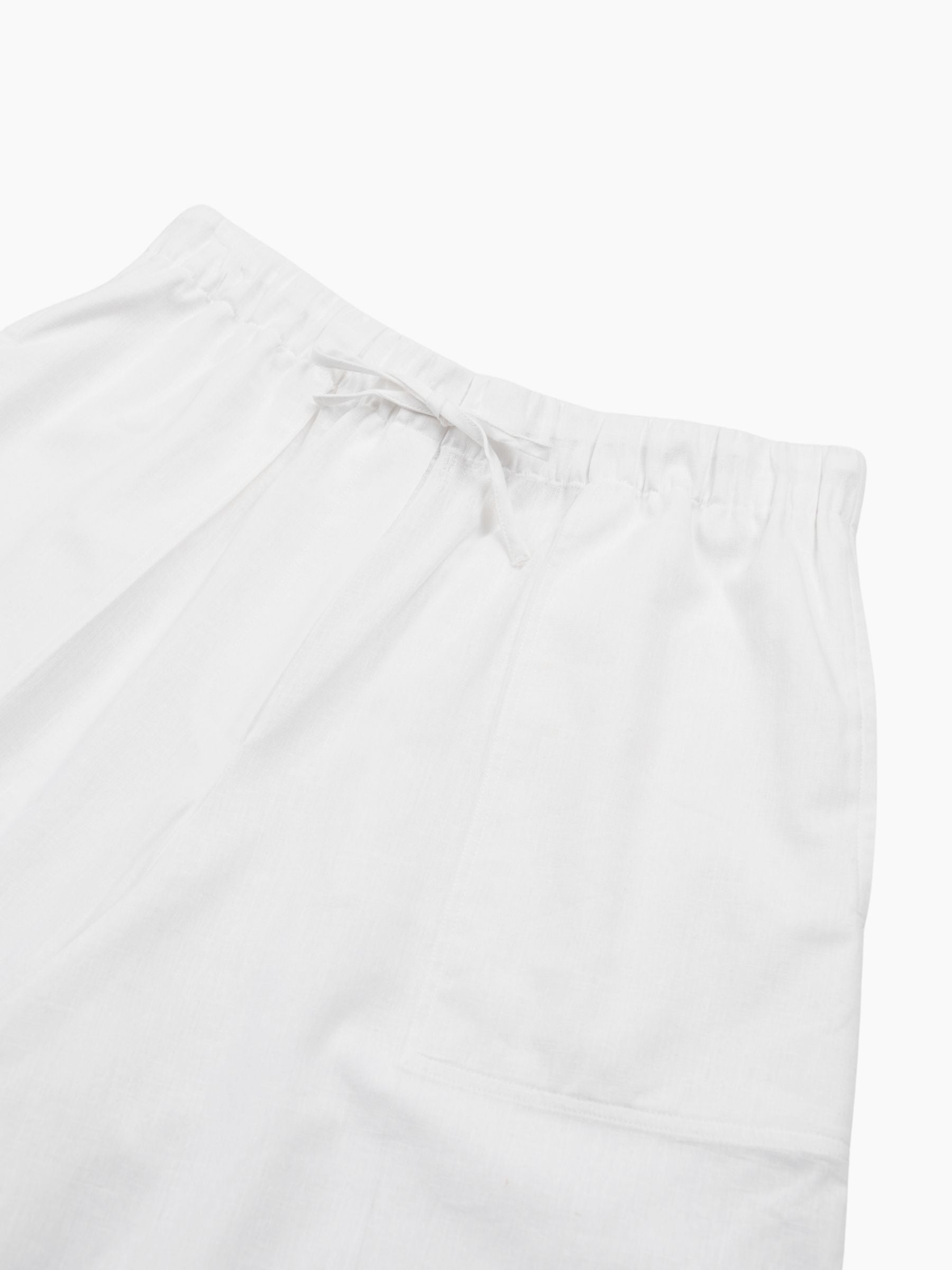 Toteme Wide Summer Trousers White