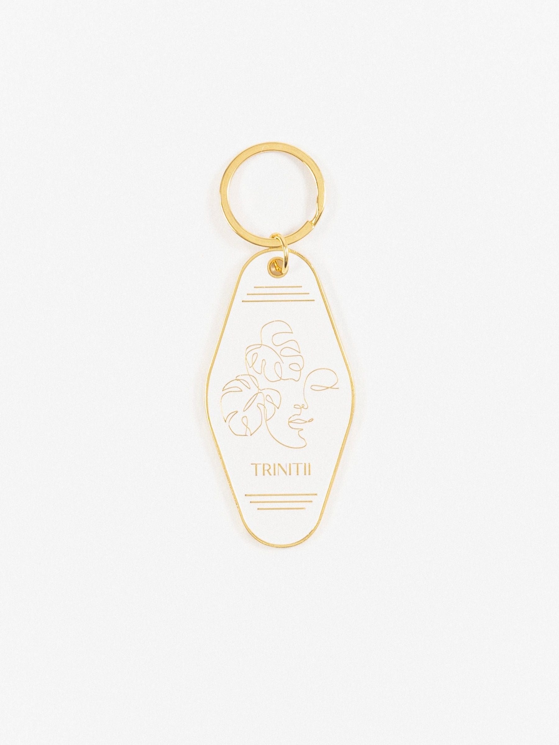 Trinitii Corn Iz Porn Keychain White