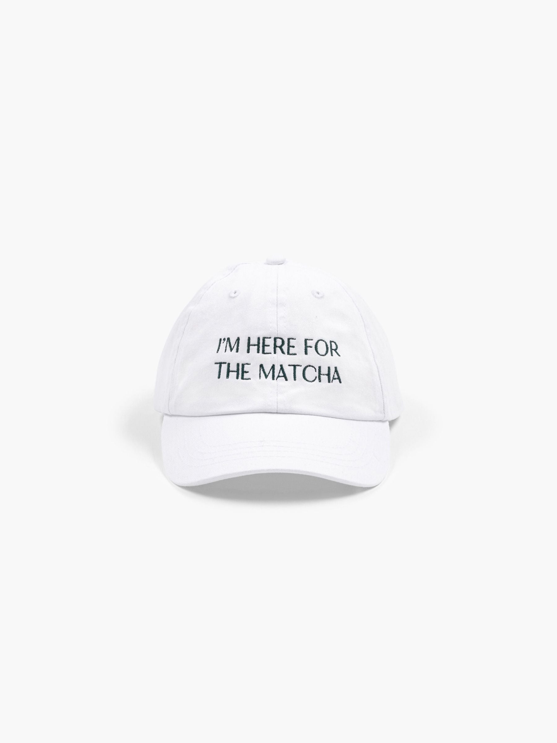 Trinitii Here For The Matcha Cap White