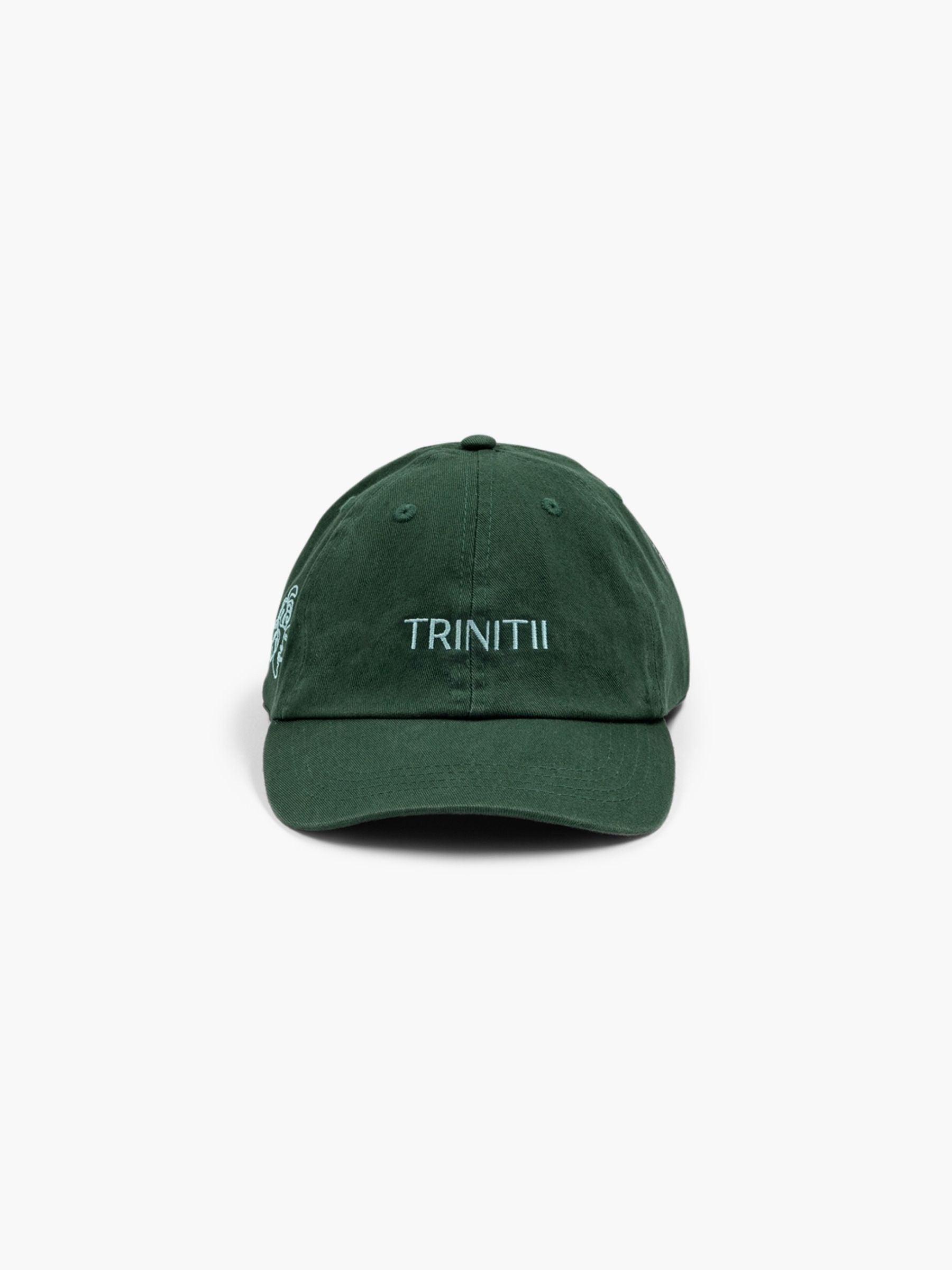 Trinitii Logo Cap Dark Green