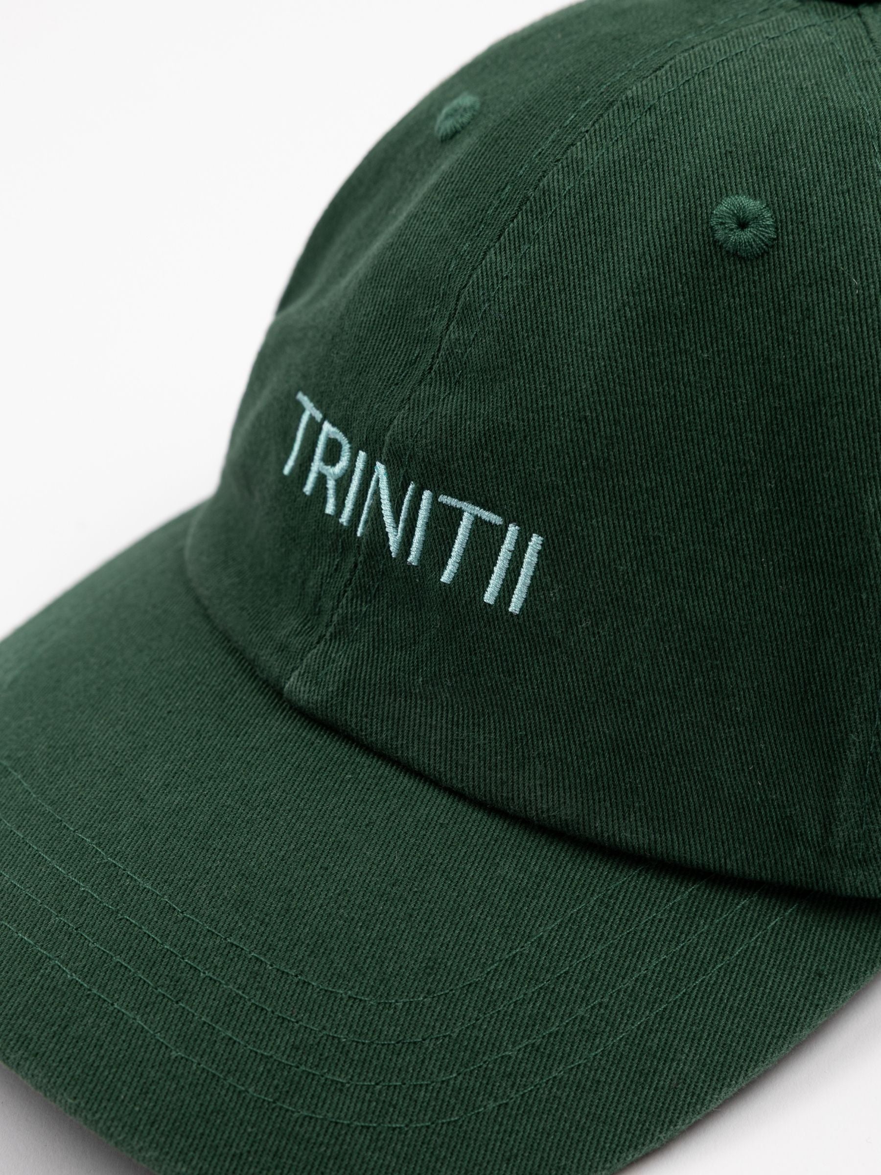 Trinitii Logo Cap Dark Green