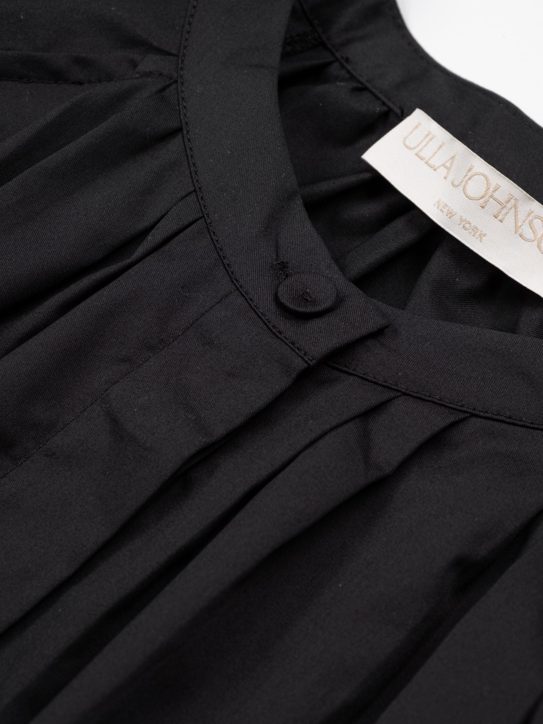 Ulla Johnson Rowena Long Sleeve Blouse Black