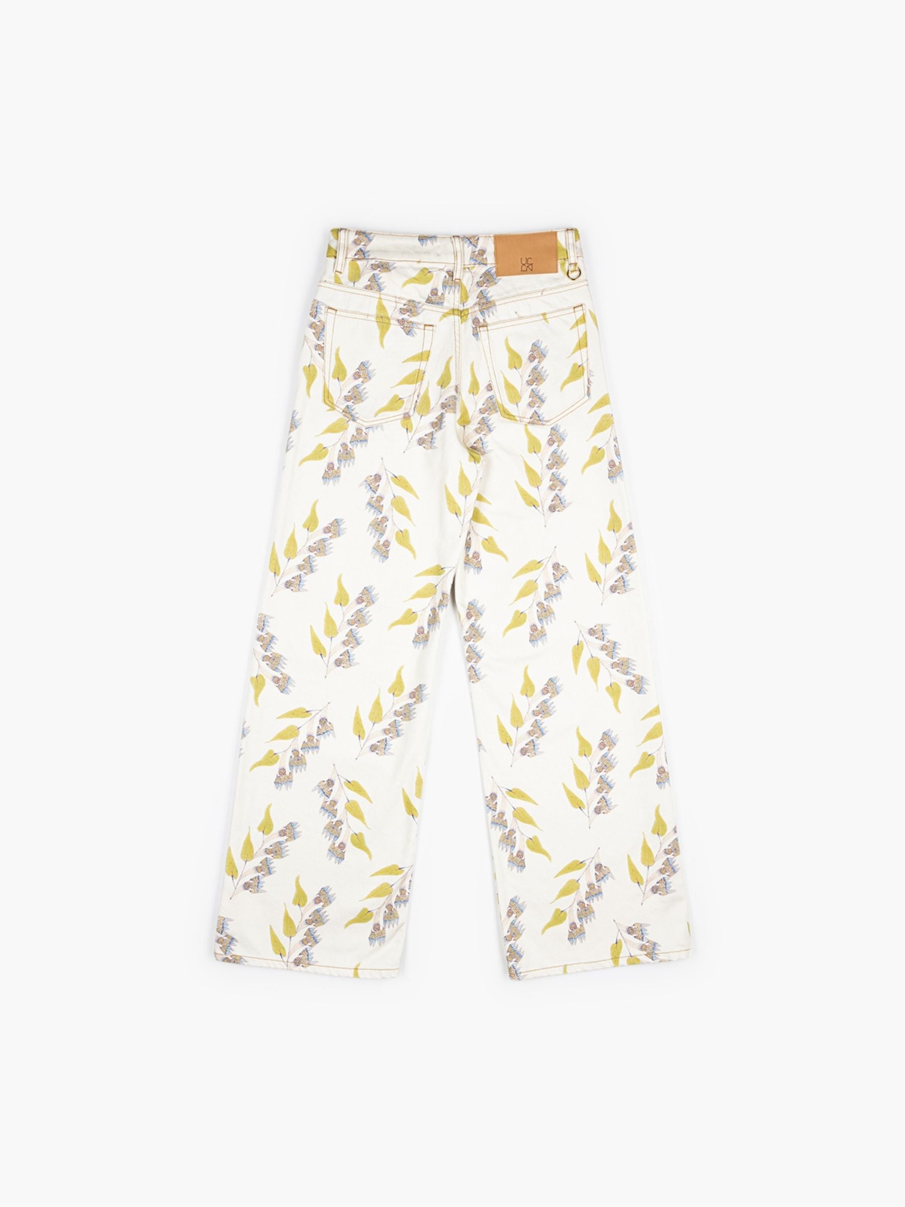 Ulla Johnson The Willow Wide Leg Jean Infinite Flower