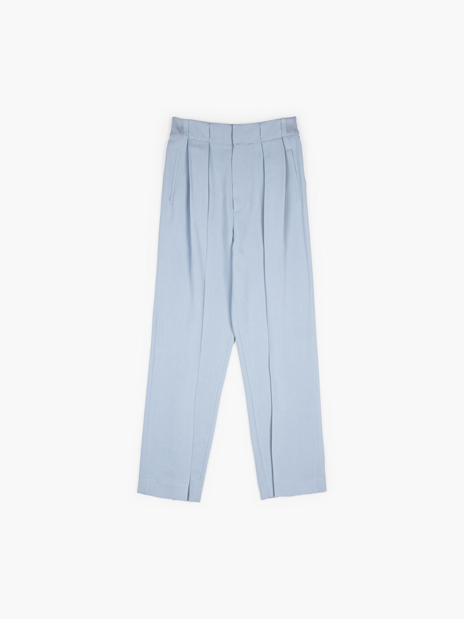 Victoria Beckham Fluid Tailor Trouser Ocean Mist