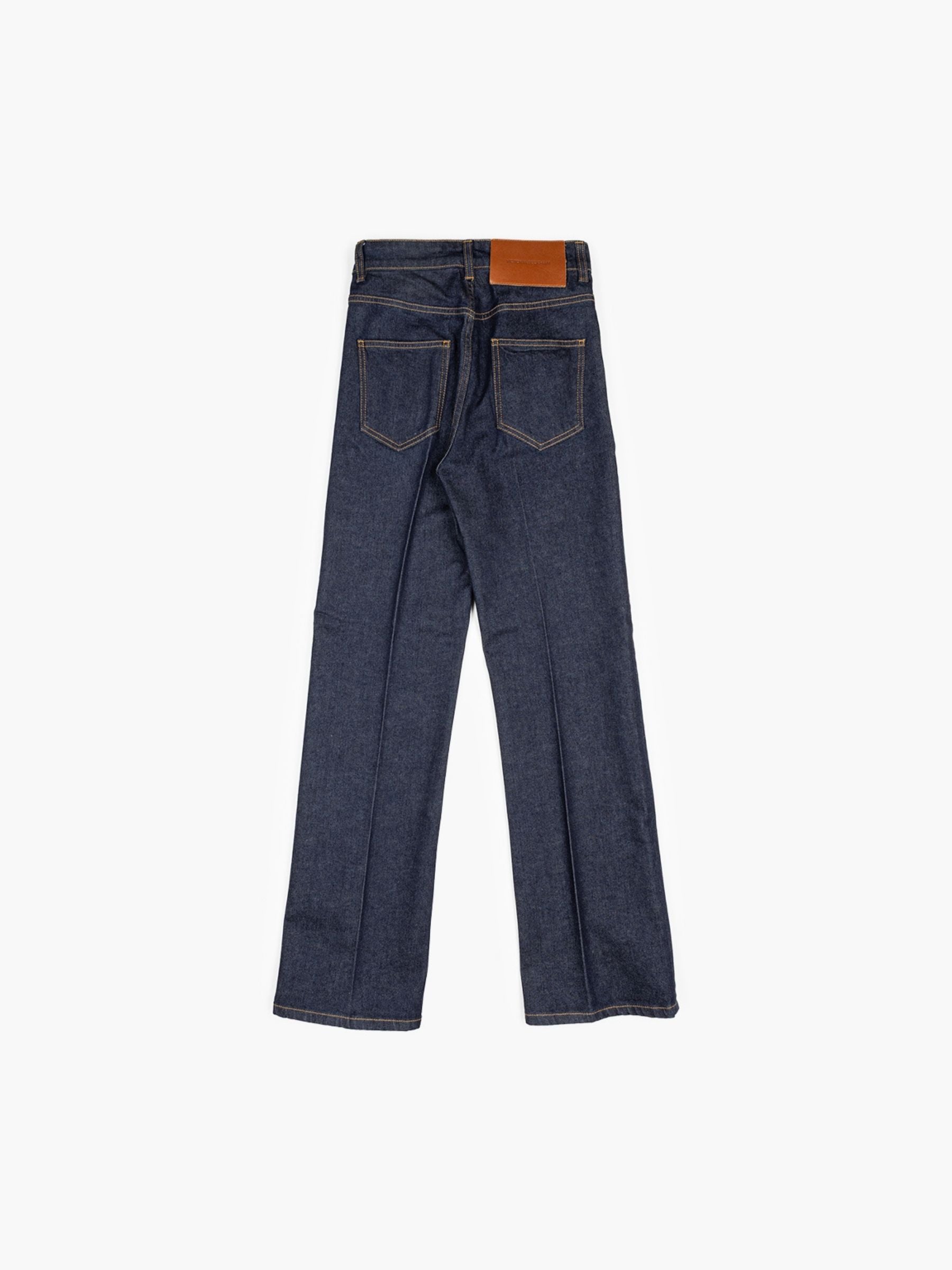 Victoria Beckham Julia Jean Short Indigo Rinse