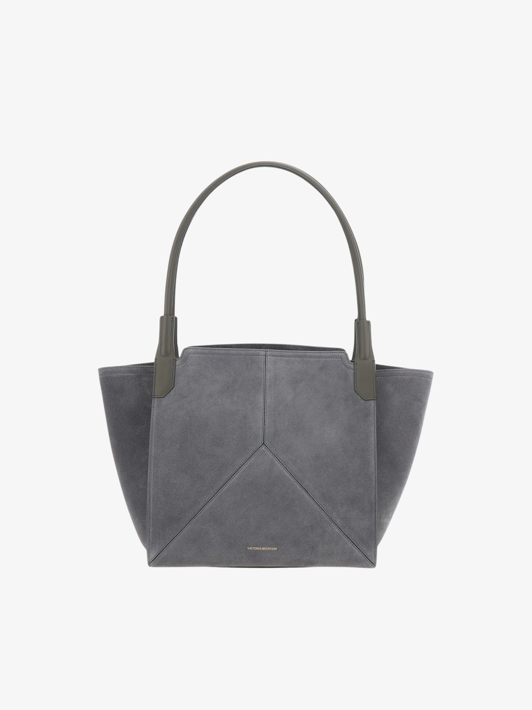 Victoria Beckham Small Victoria Tote Bag Pebble Grey