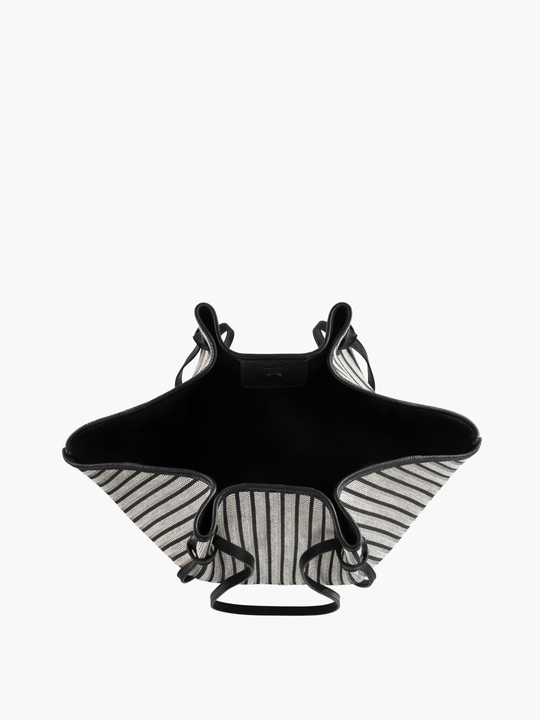 Yuzefi Large Mochi Woven Canvas Striped