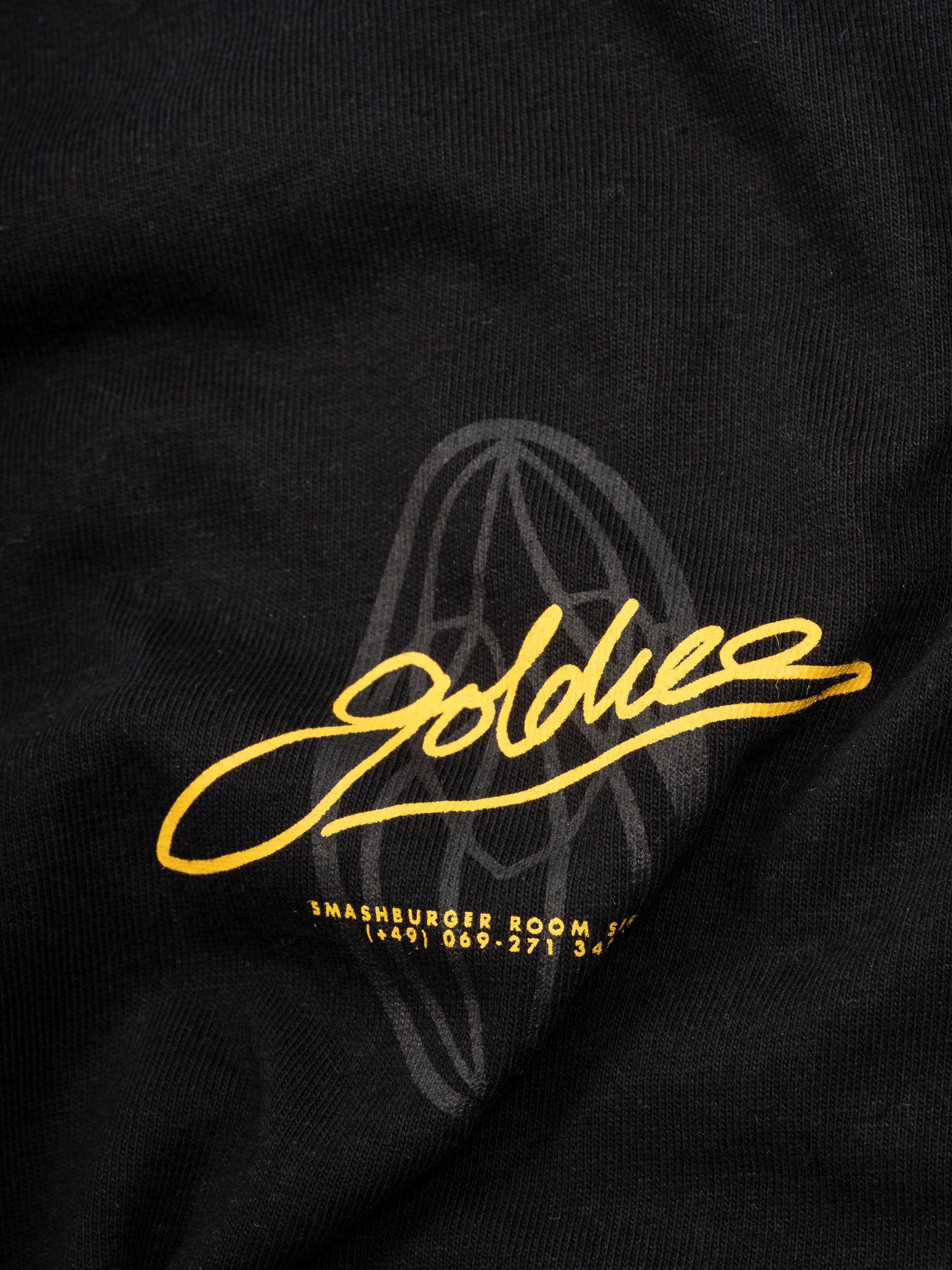 Roomers x Goldies Bill Tee Black