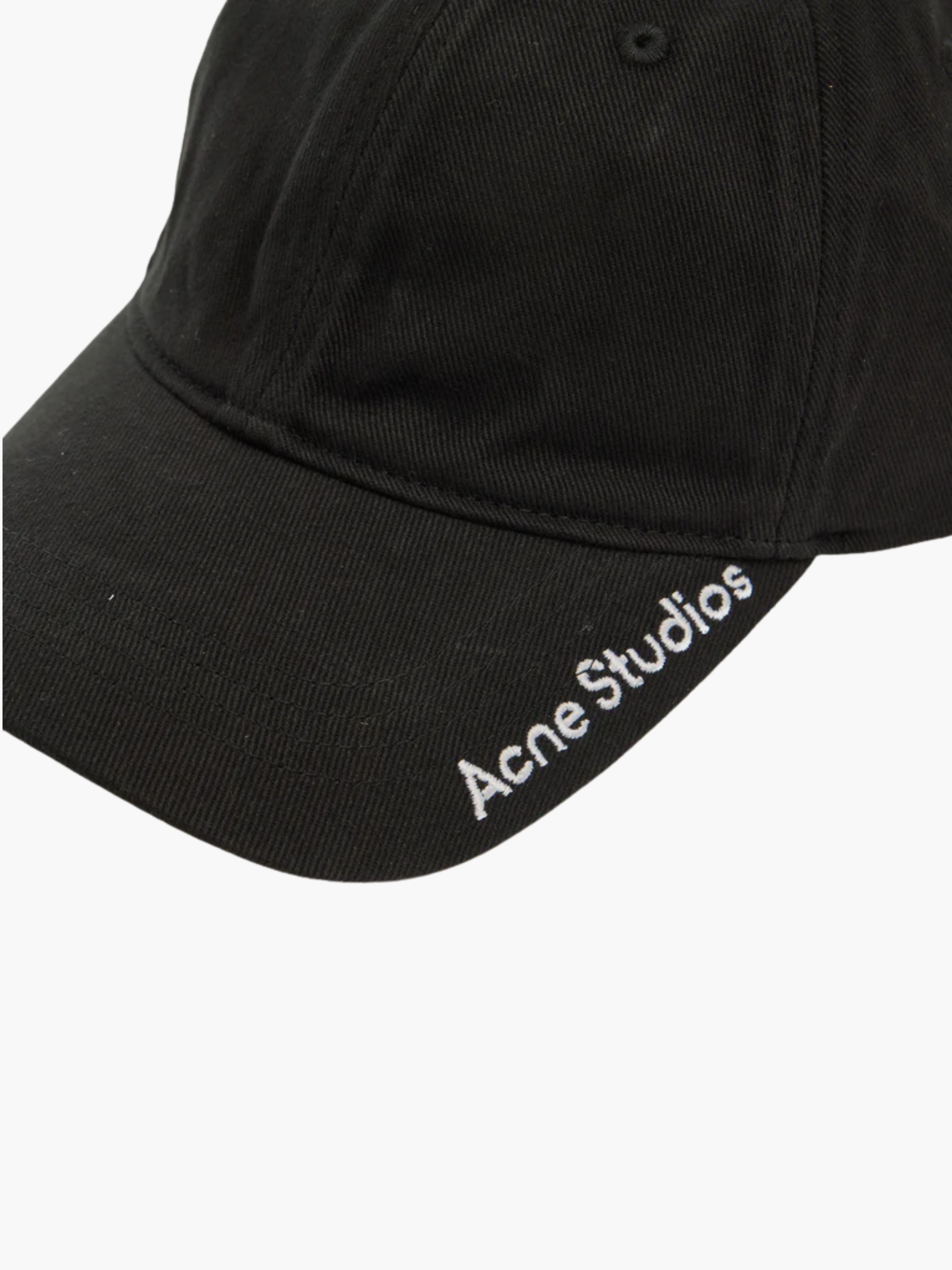 Acne Studios Face Cap Black