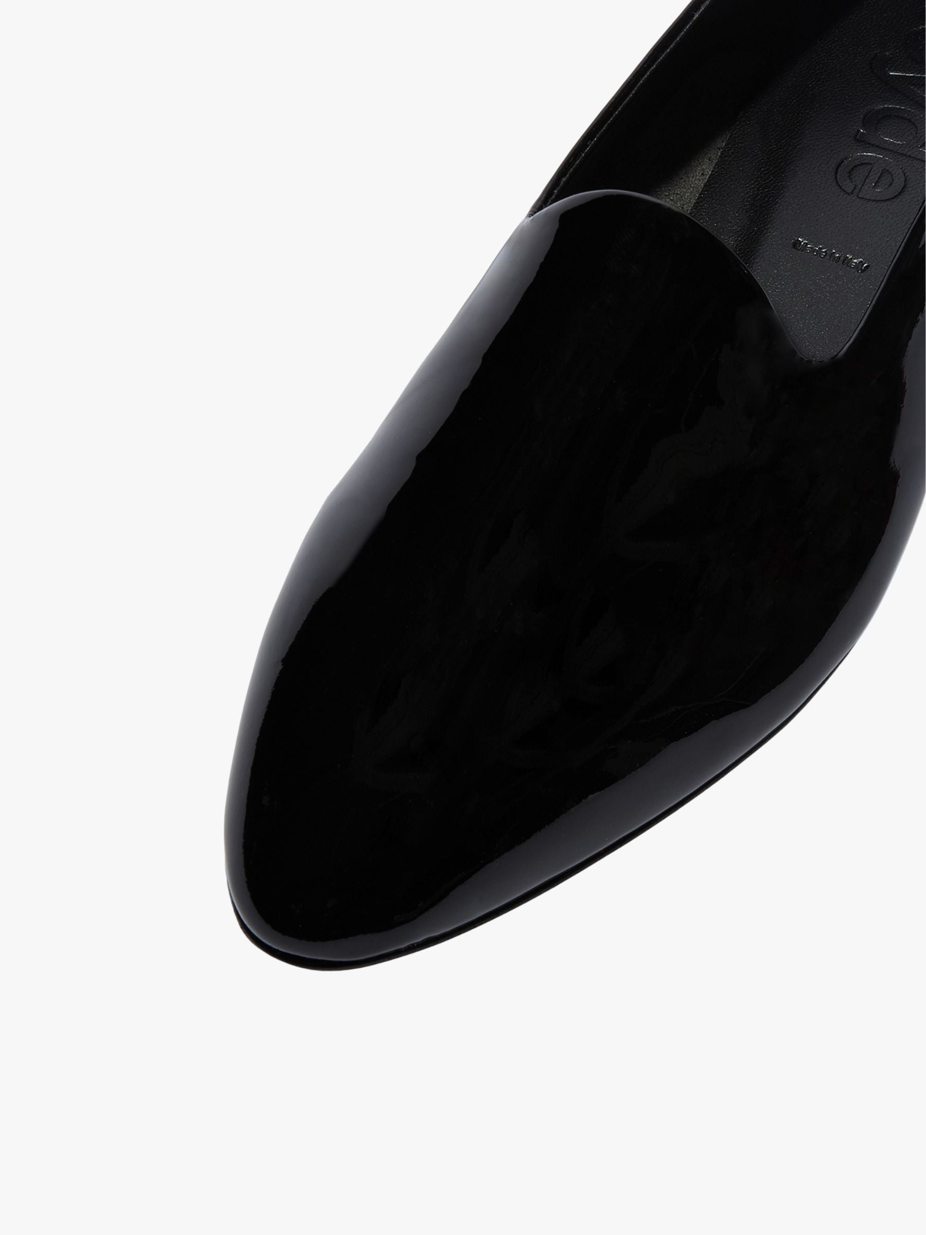 Aeyde Vanna Patent Calf Leather Black