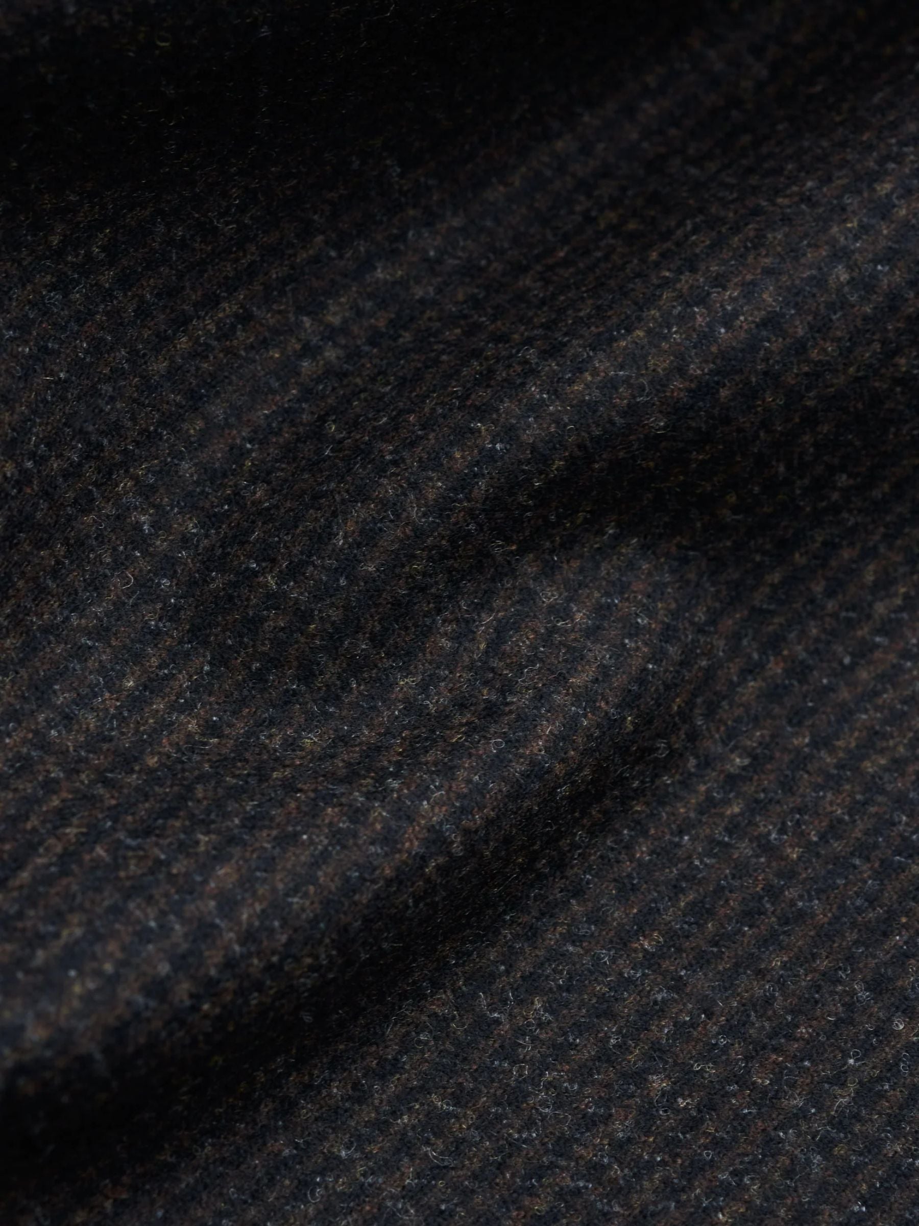 A Kind Of Guise Folded Wide Trousers Dark Brown