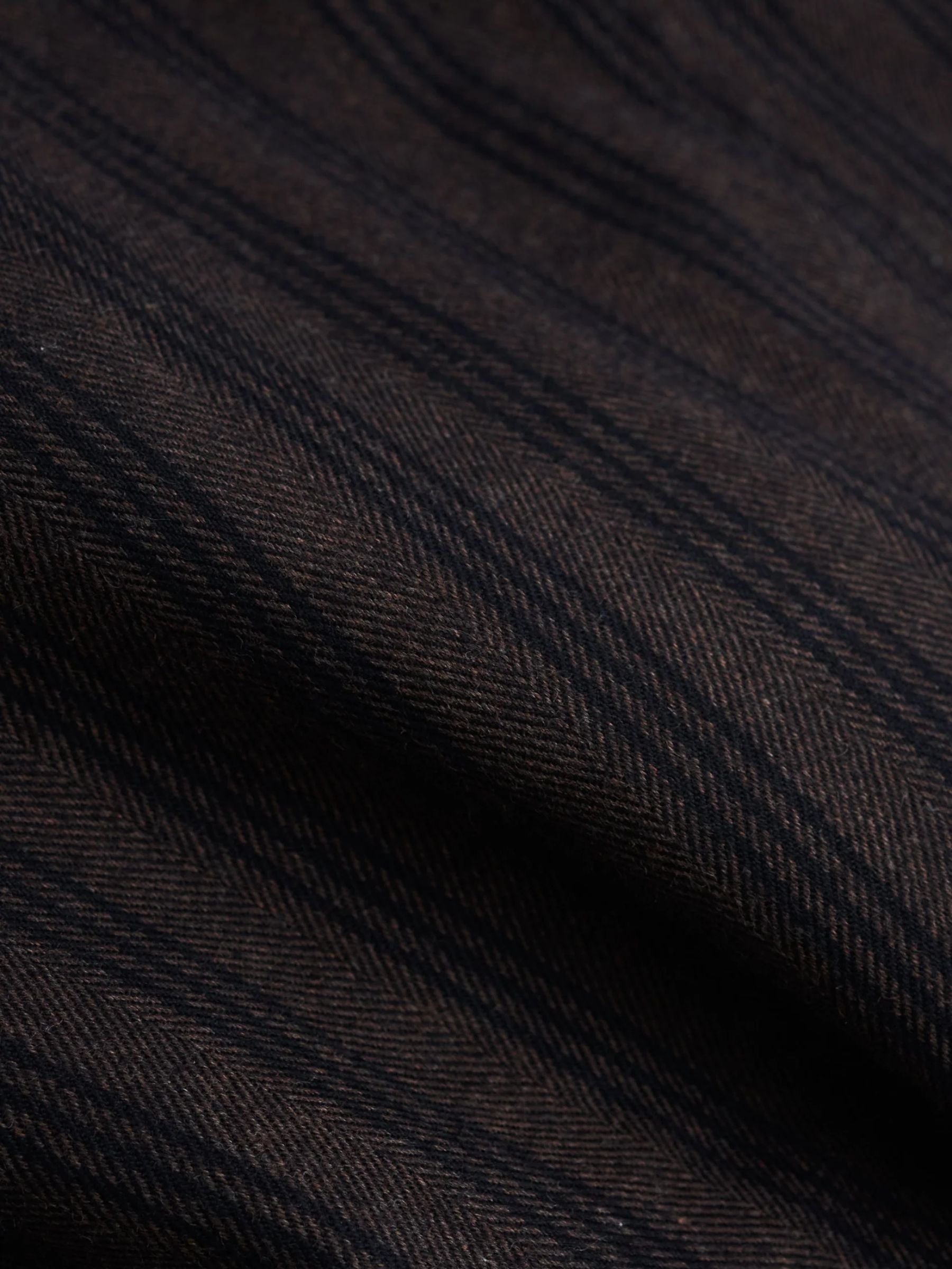 A Kind Of Guise Seifur Shirt Herringbone Stripe Purple