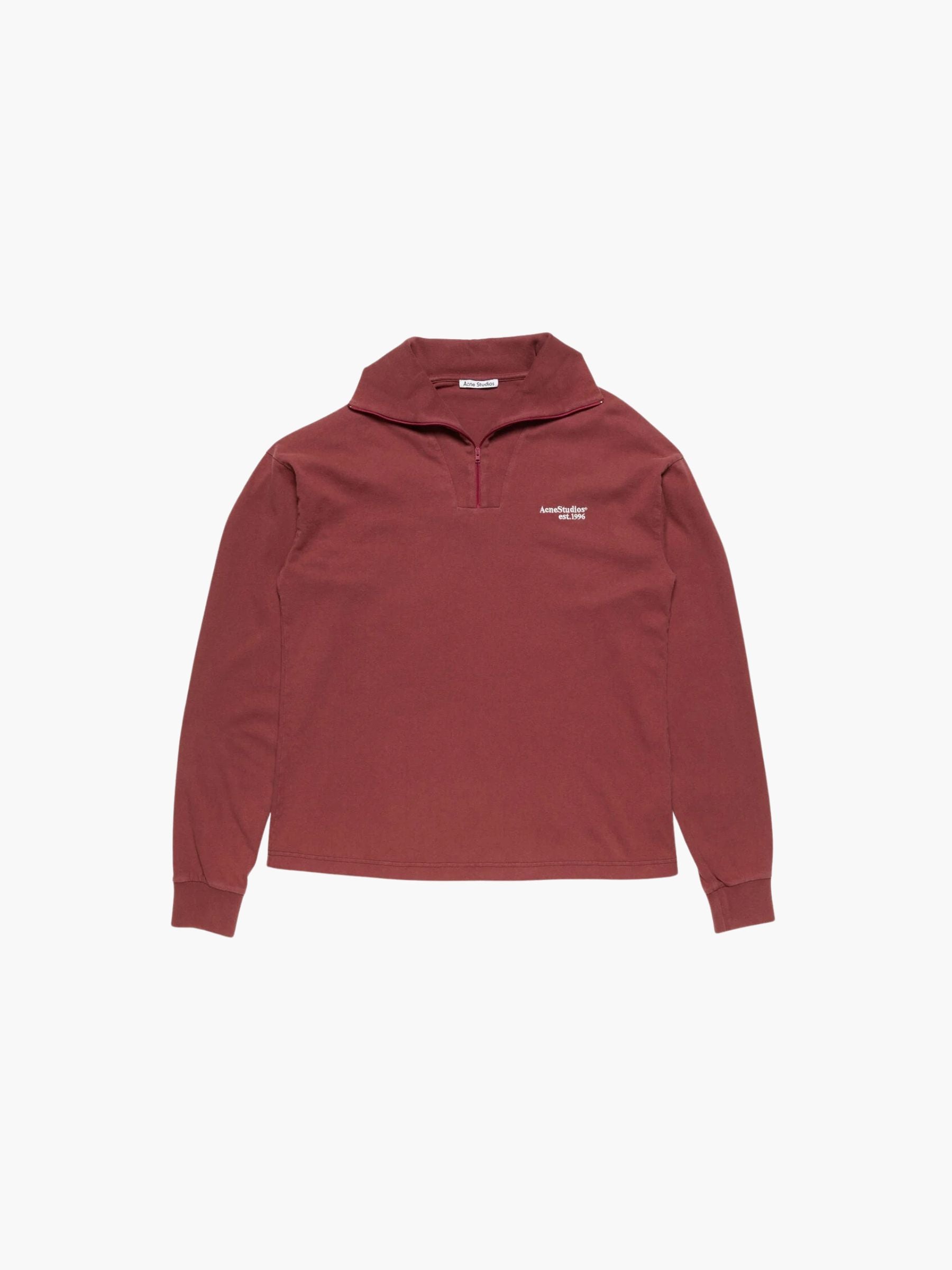 Acne Studios MN-SWEA000405 Sweatshirt Maroon Red