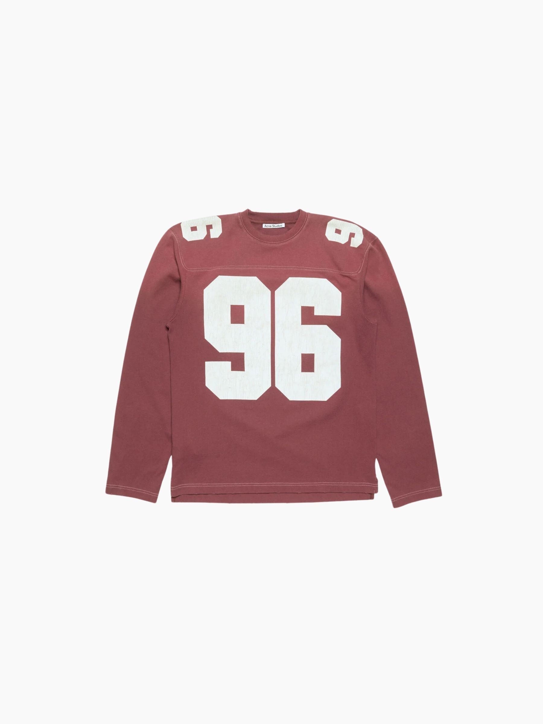 Acne Studios UX-TSHI000024 Tee Faded Red
