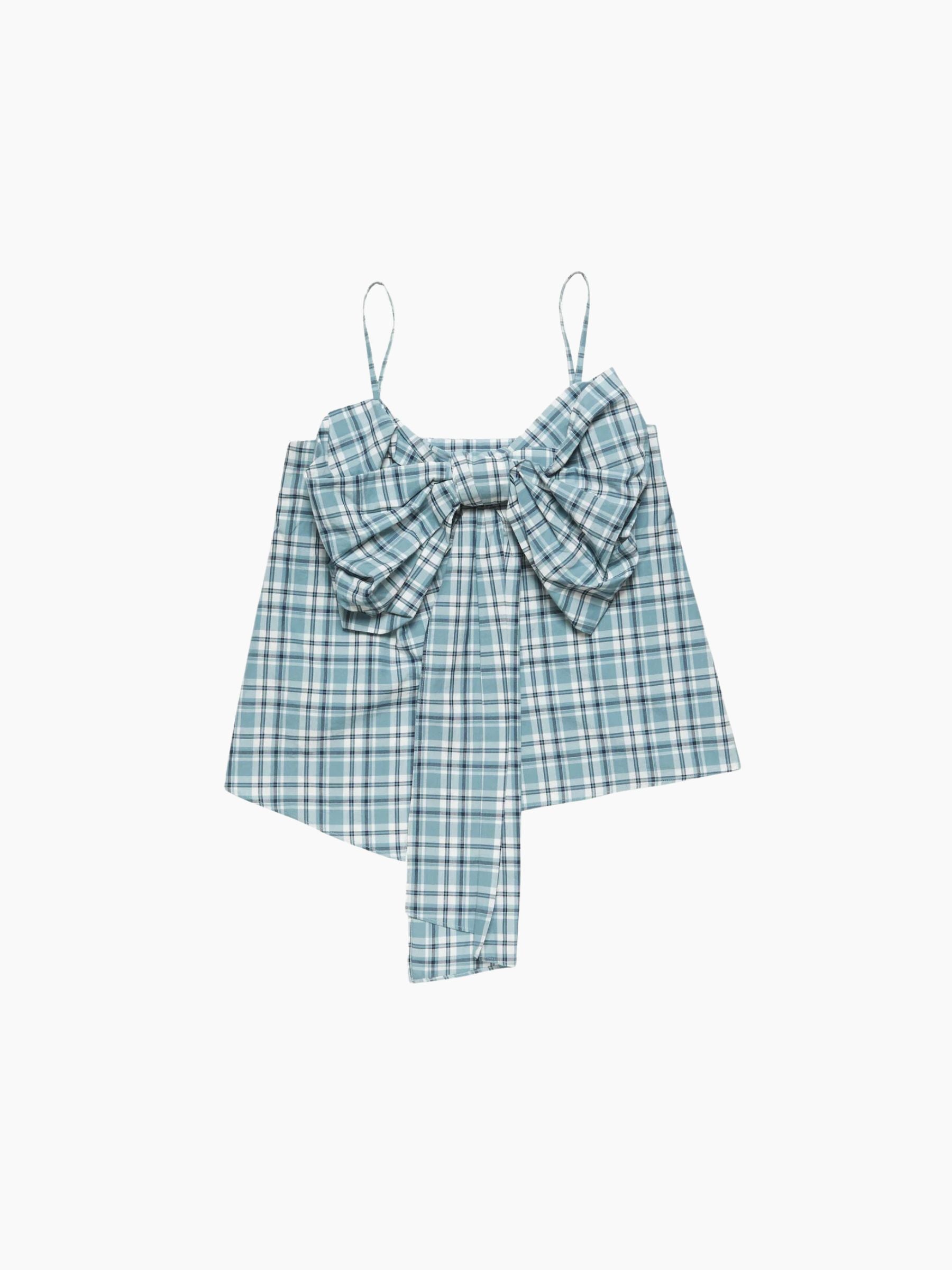 Acne Studios WN-BLOU000030 Top Blue White