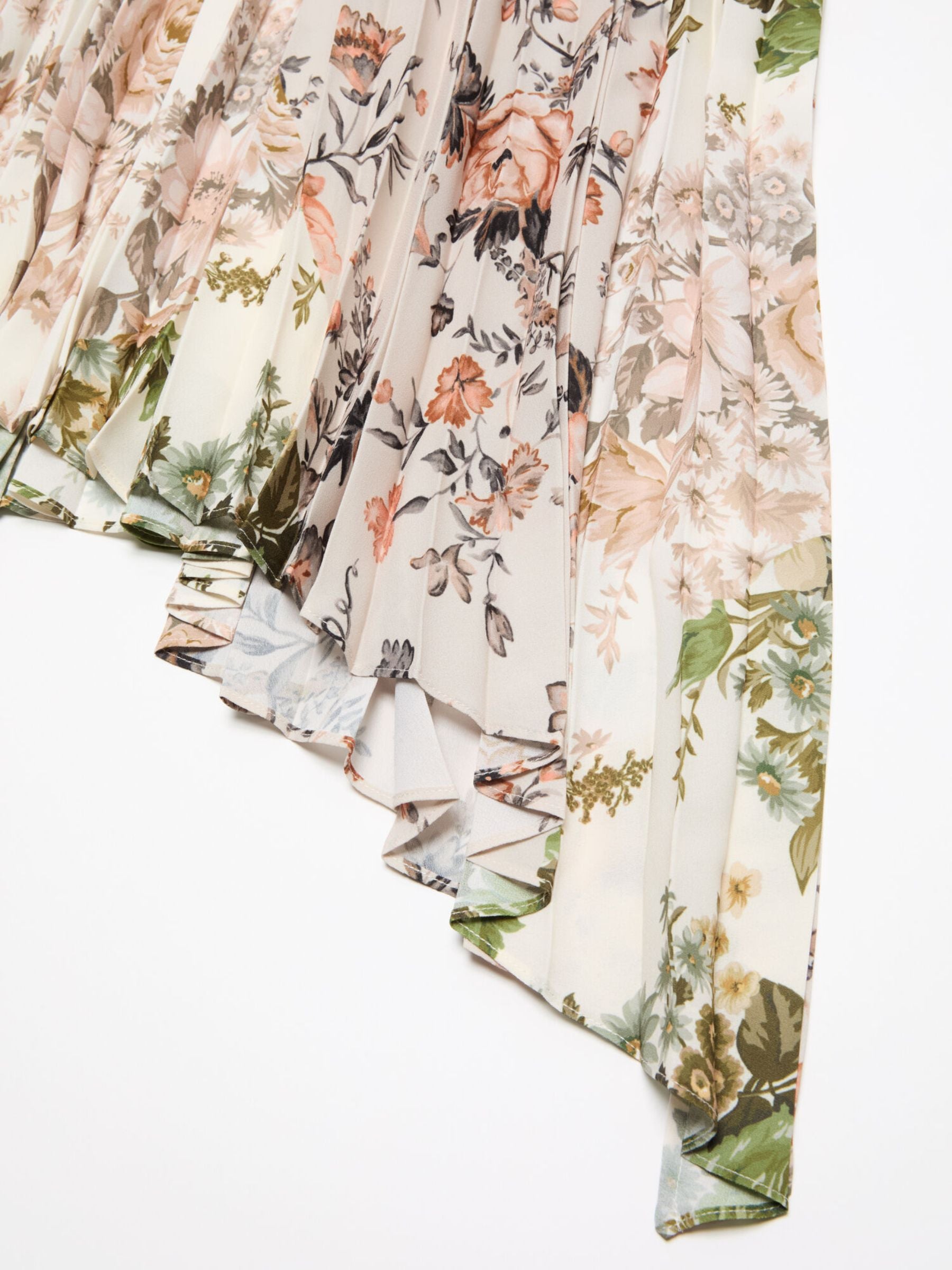 Acne Studios WN-SKIR000030 Flower Skirt Beige White