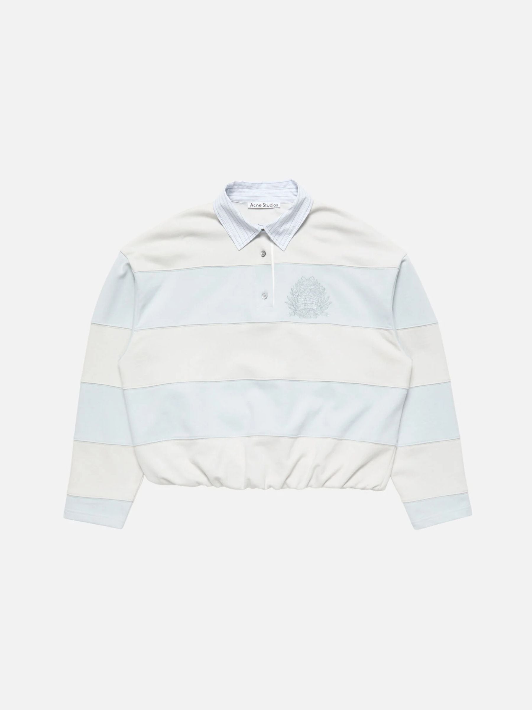 Acne Studios WN-SWEA000002 Rugby Top Light Blue Grey