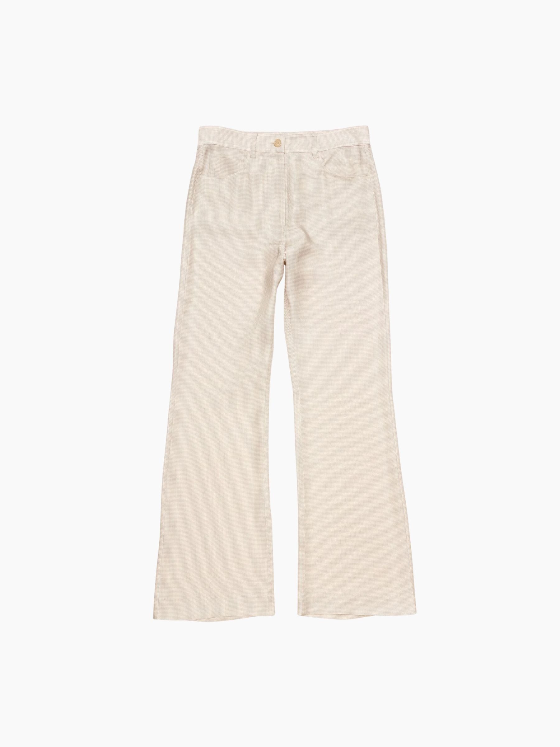 Acne Studios WN-TROU000020 Pants Beige Multi