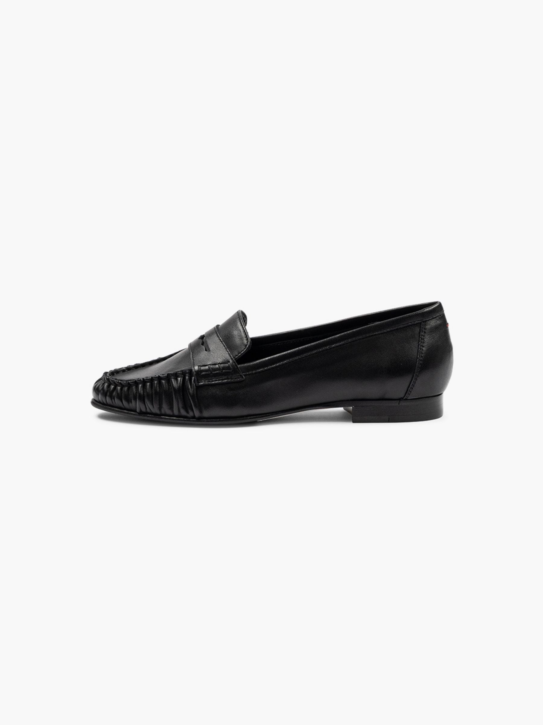 Aeyde Aldous Nappa Leather Loafer Black