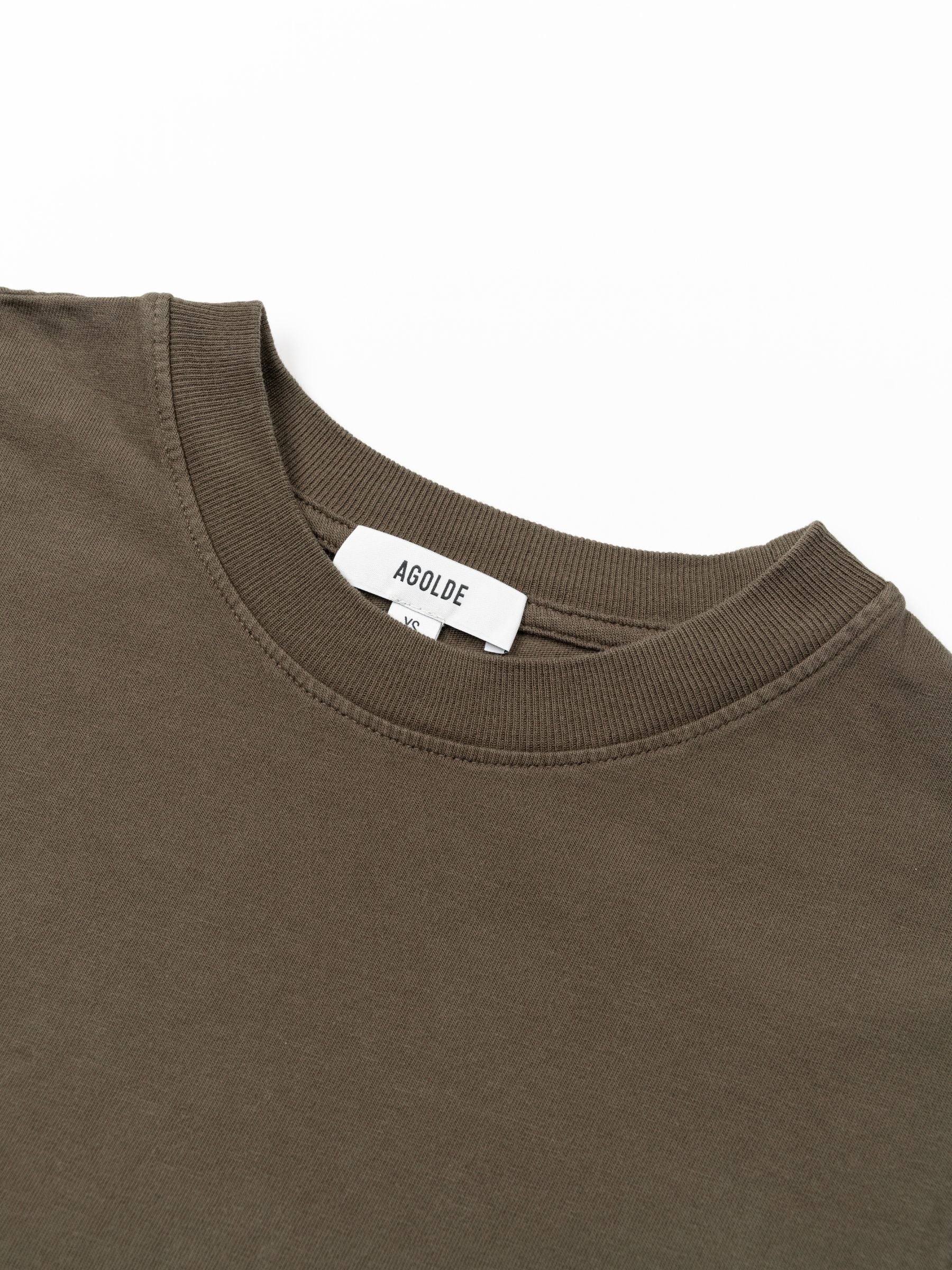 Agolde Bryce Cap Sleeve Tee Uniform