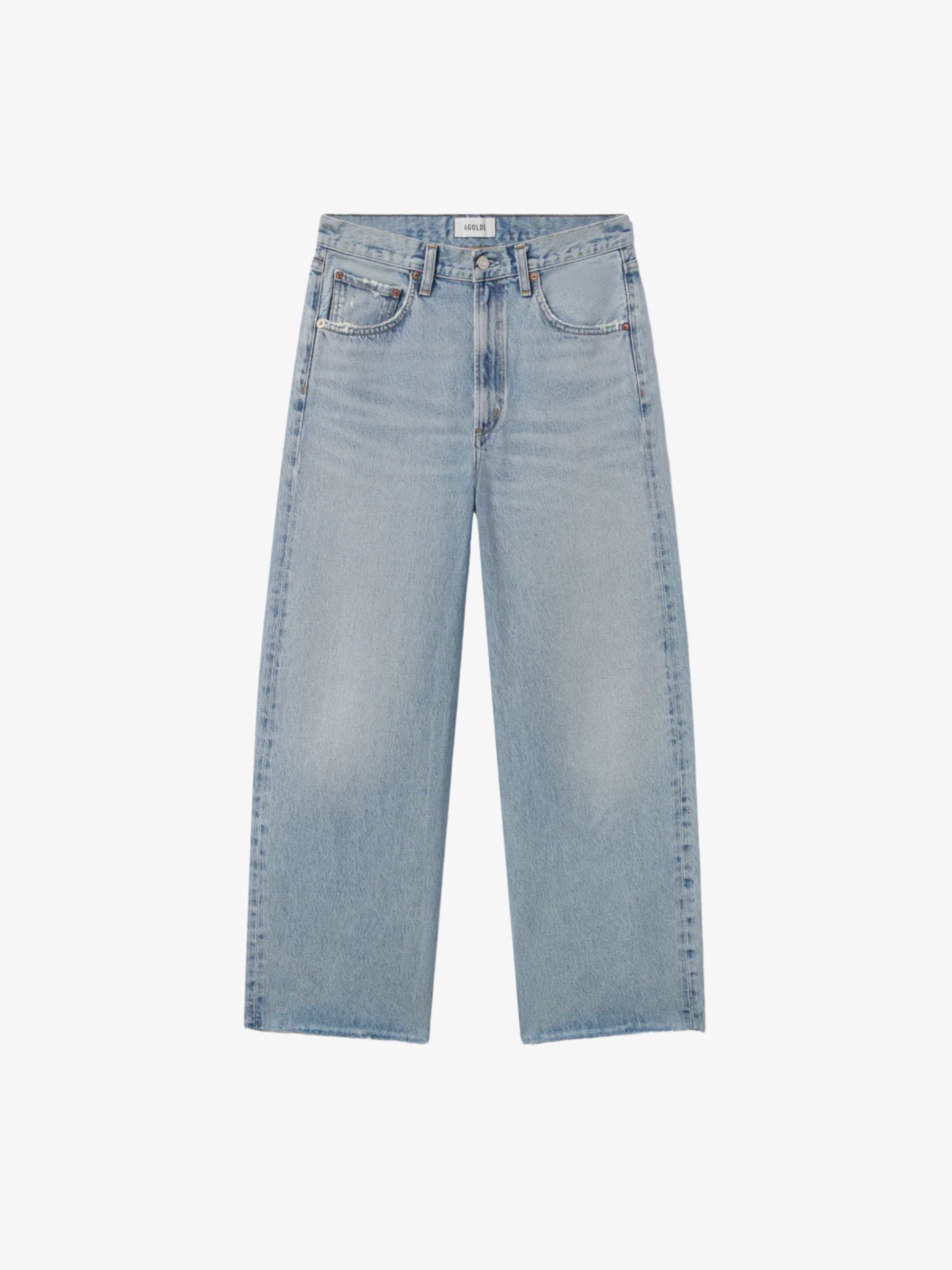 Agolde Low Curve Fray Force