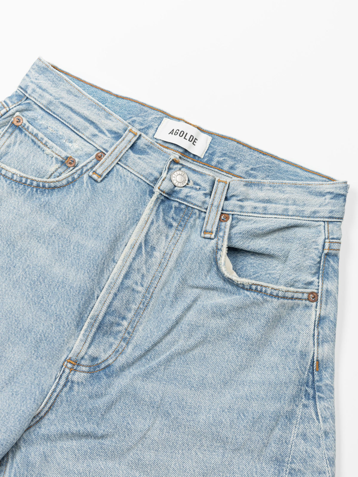 Agolde Luna Pieced Jeans Addition