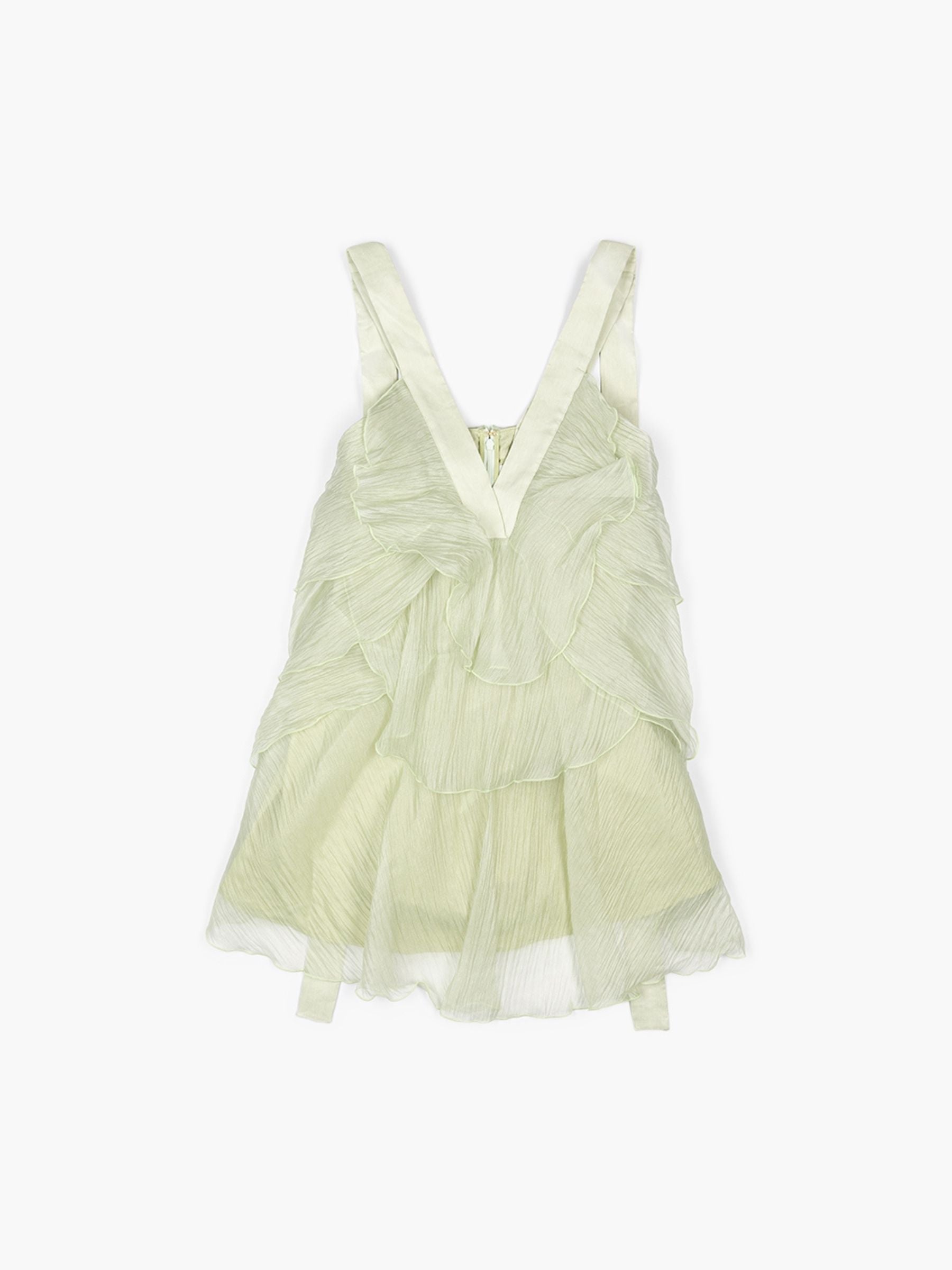 Aje Athena Mini Dress Sea Green