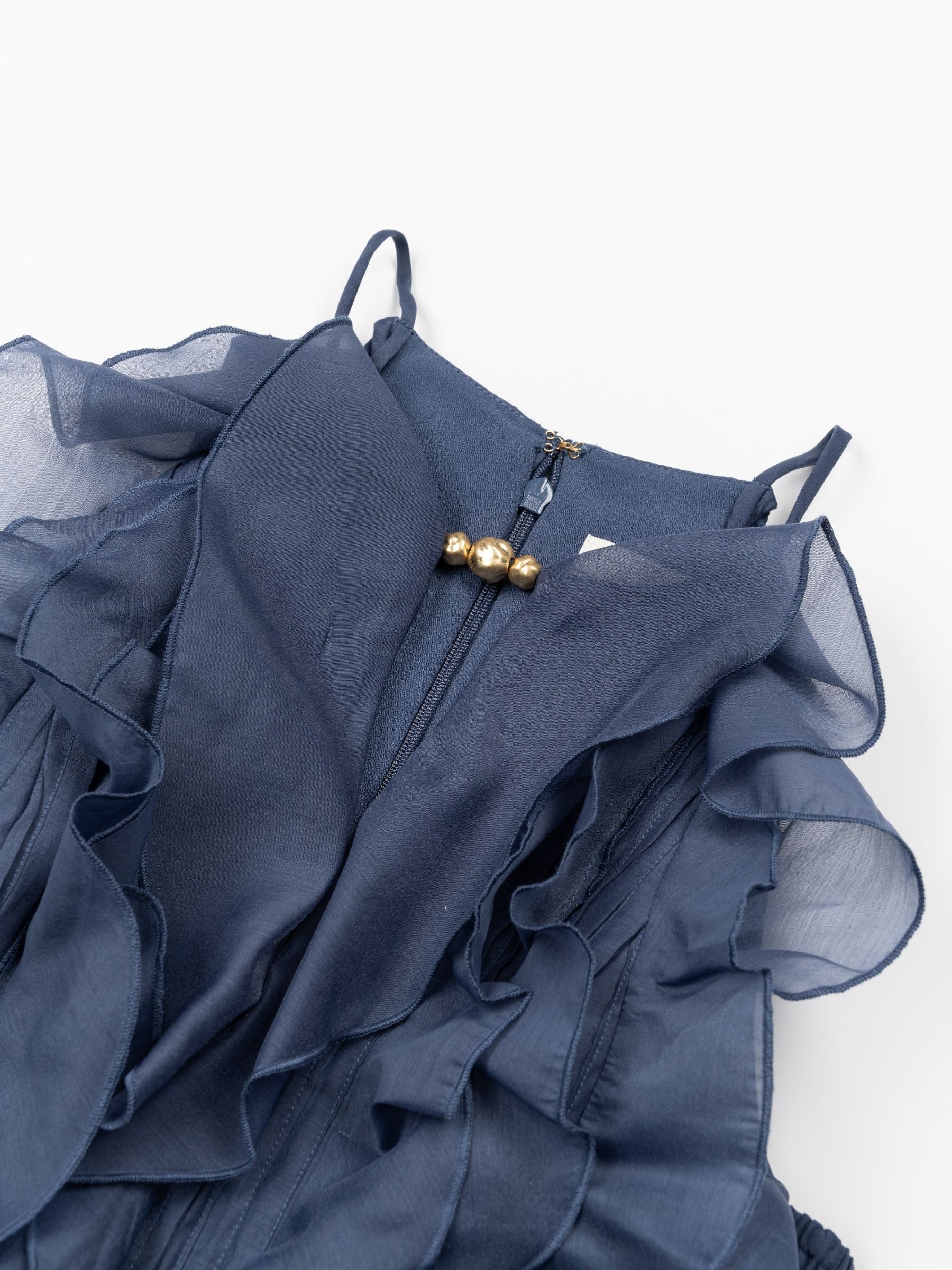 Aje Cleo Gown Dress Slate