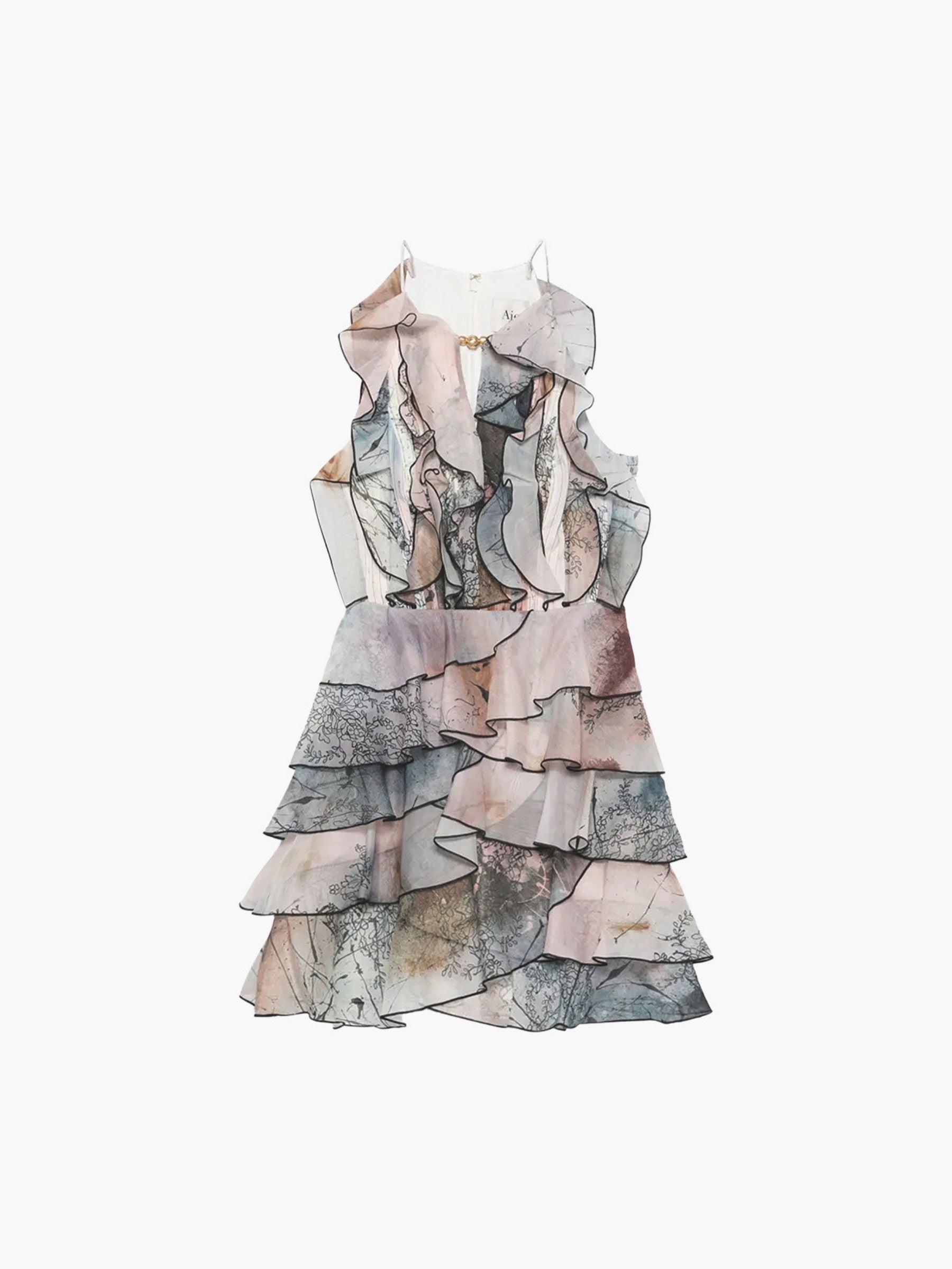 Aje Cleo Mini Dress Aria Natura