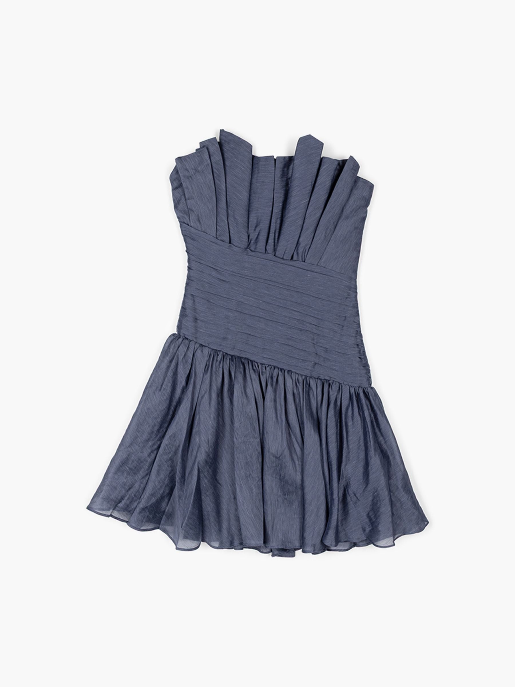 Aje Elva Mini Dress Slate