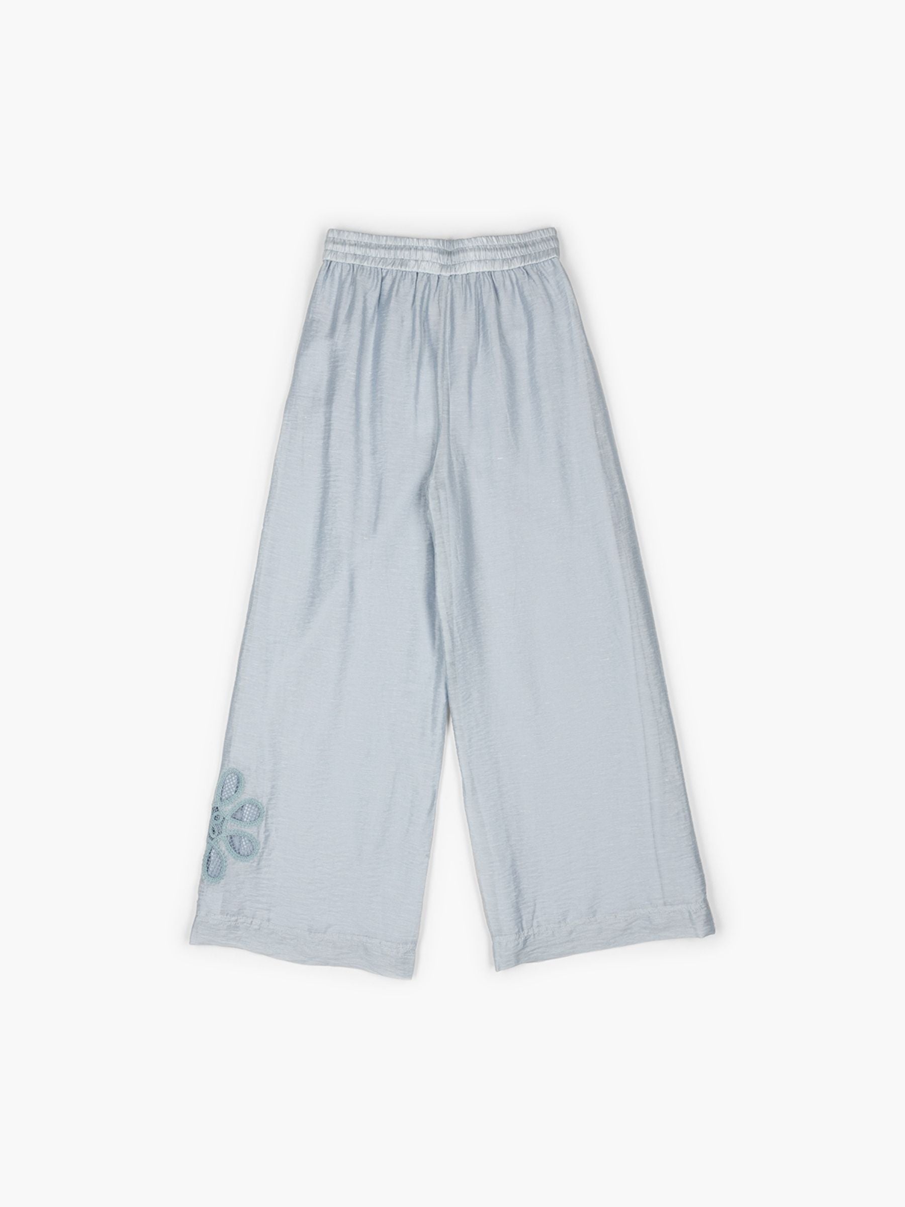 Aje Gia Embroidered Pant Duck Egg