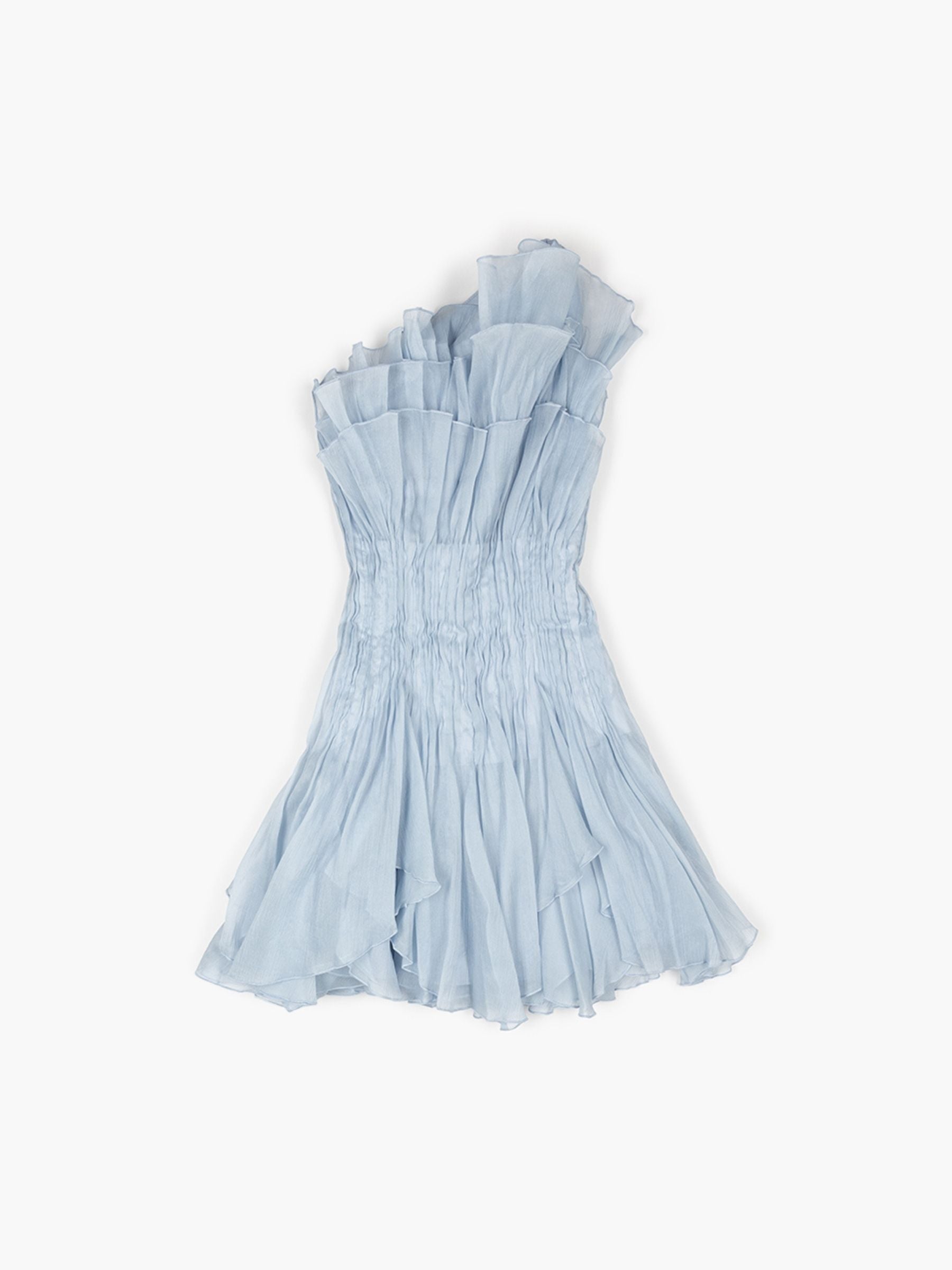 Aje Nisha Mini Dress Cloud Blue