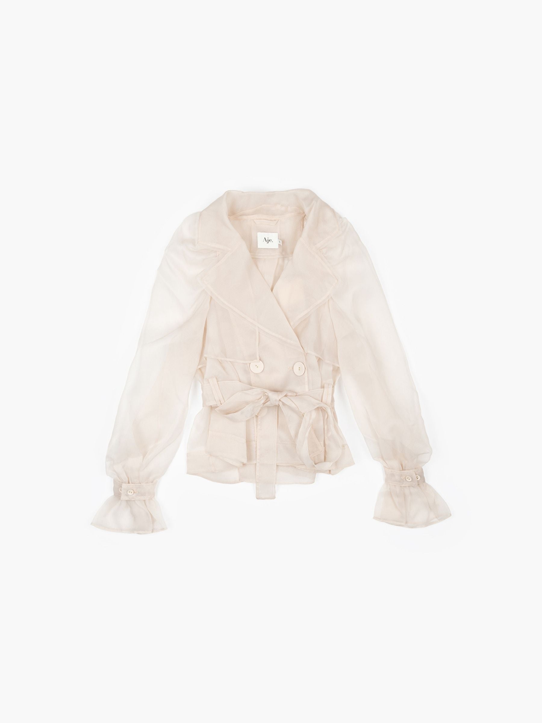 Aje Renew Jacket Coconut Cream