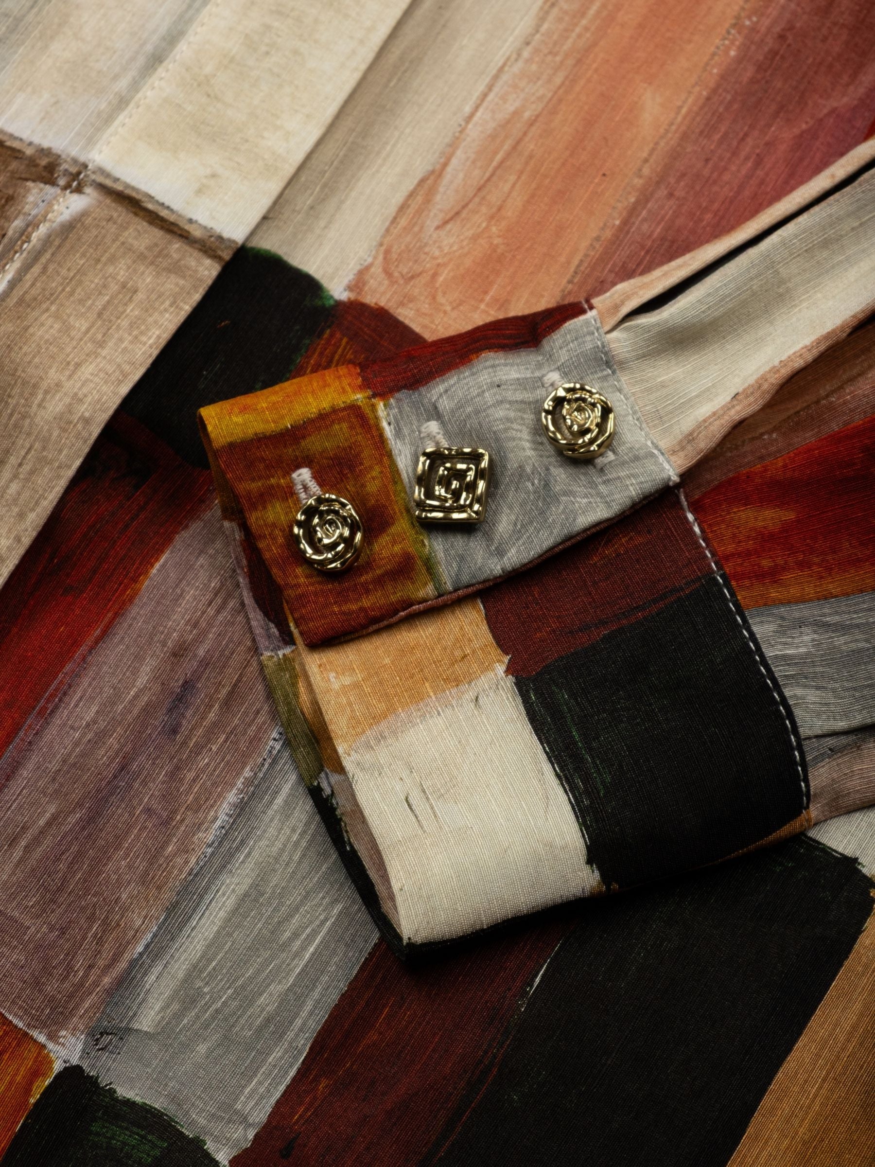 Alemais x LRNCE Majorelle Blouse Multi