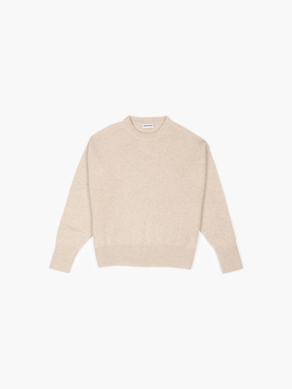 Cashcash Cropped Cashmere Crewneck Pullover Jasmine