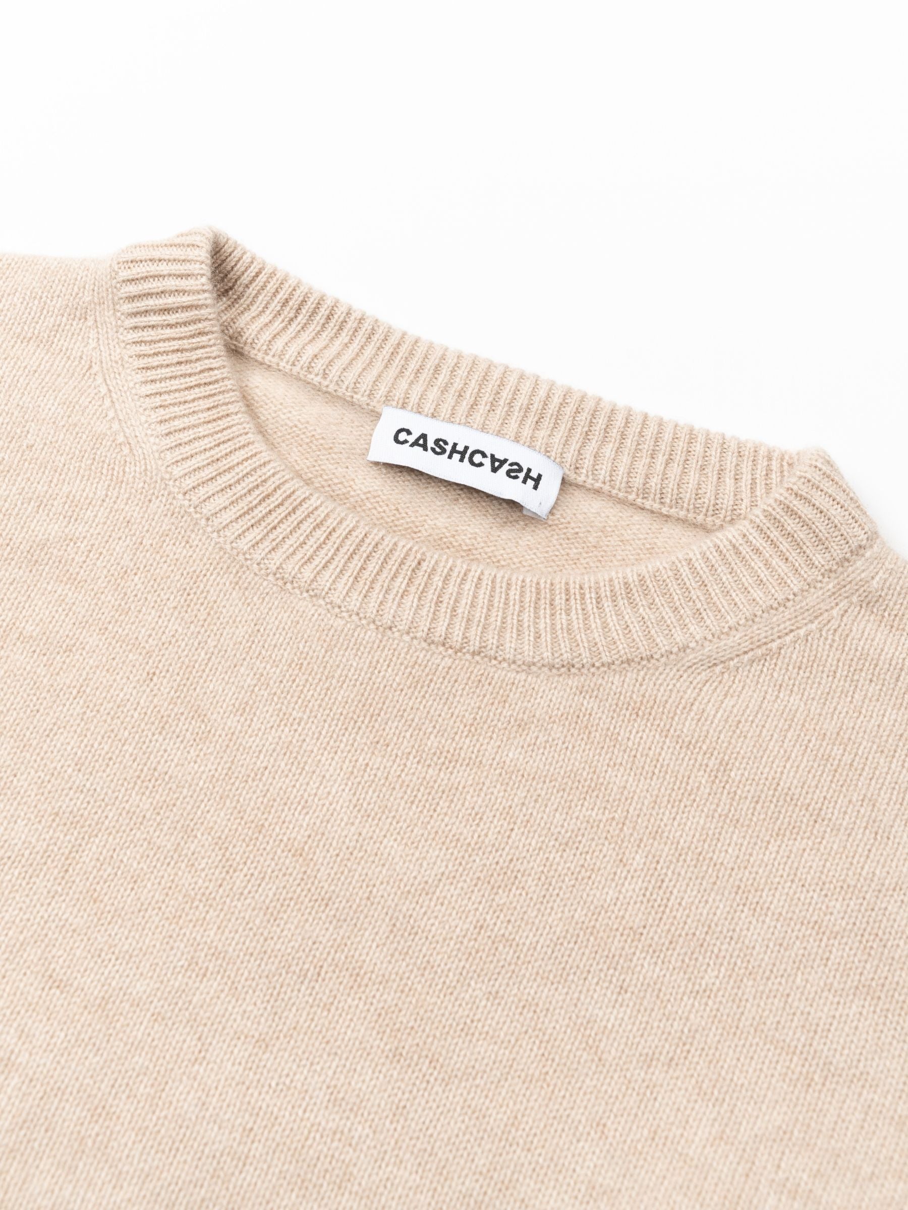 Cashcash Cropped Cashmere Crewneck Pullover Jasmine
