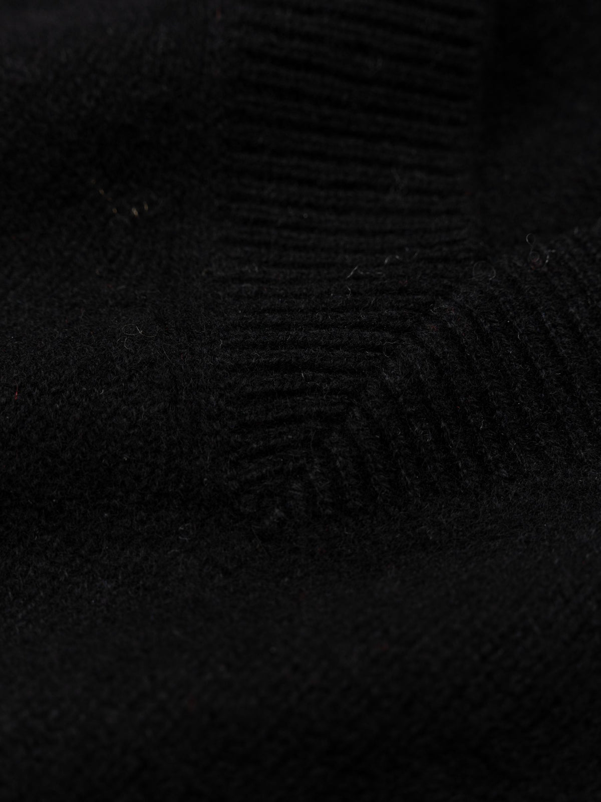 Cashcash Easy V Cashmere Pullover Black
