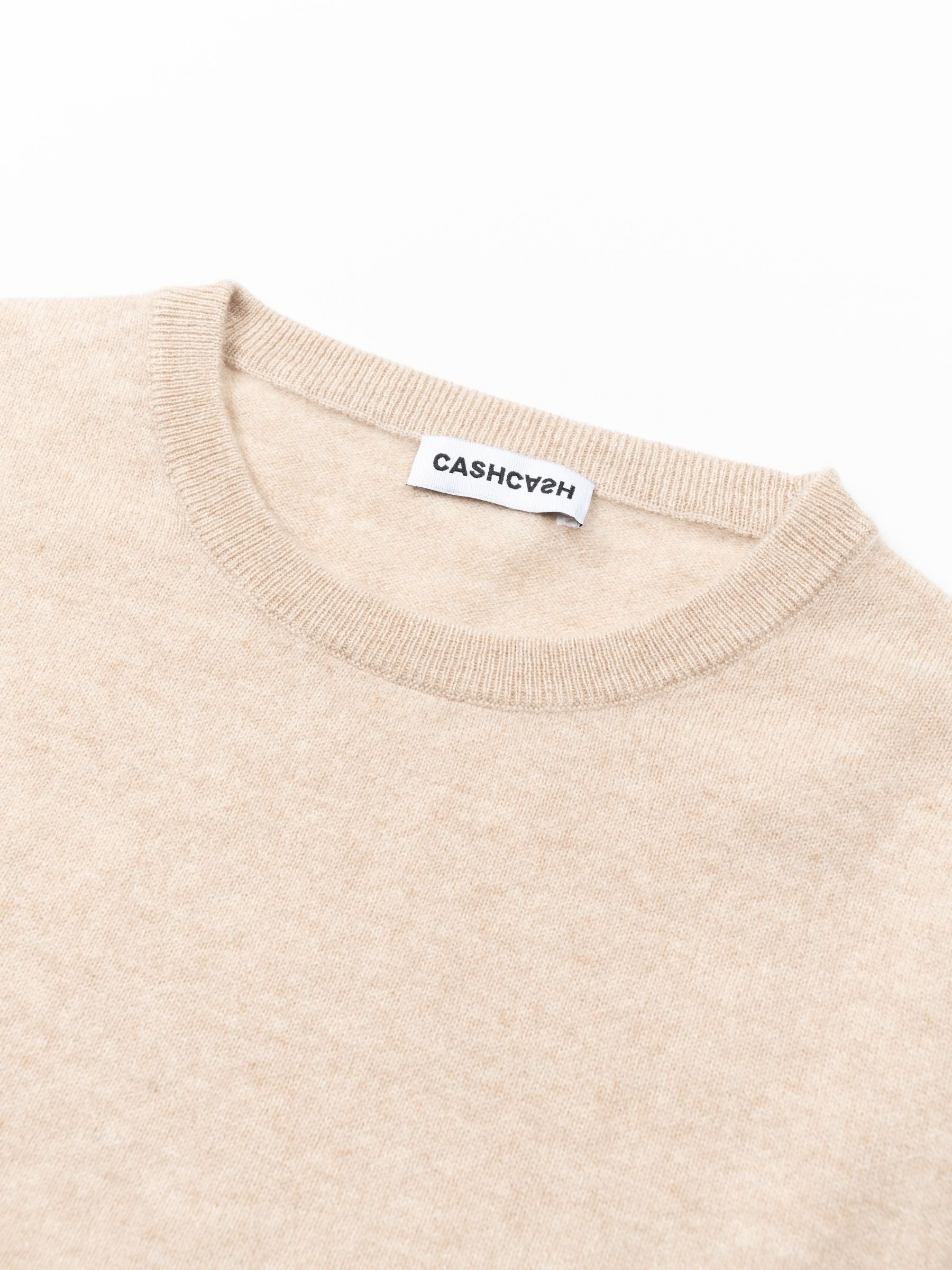 Cashcash Essential Cashmere Tee Jasmine