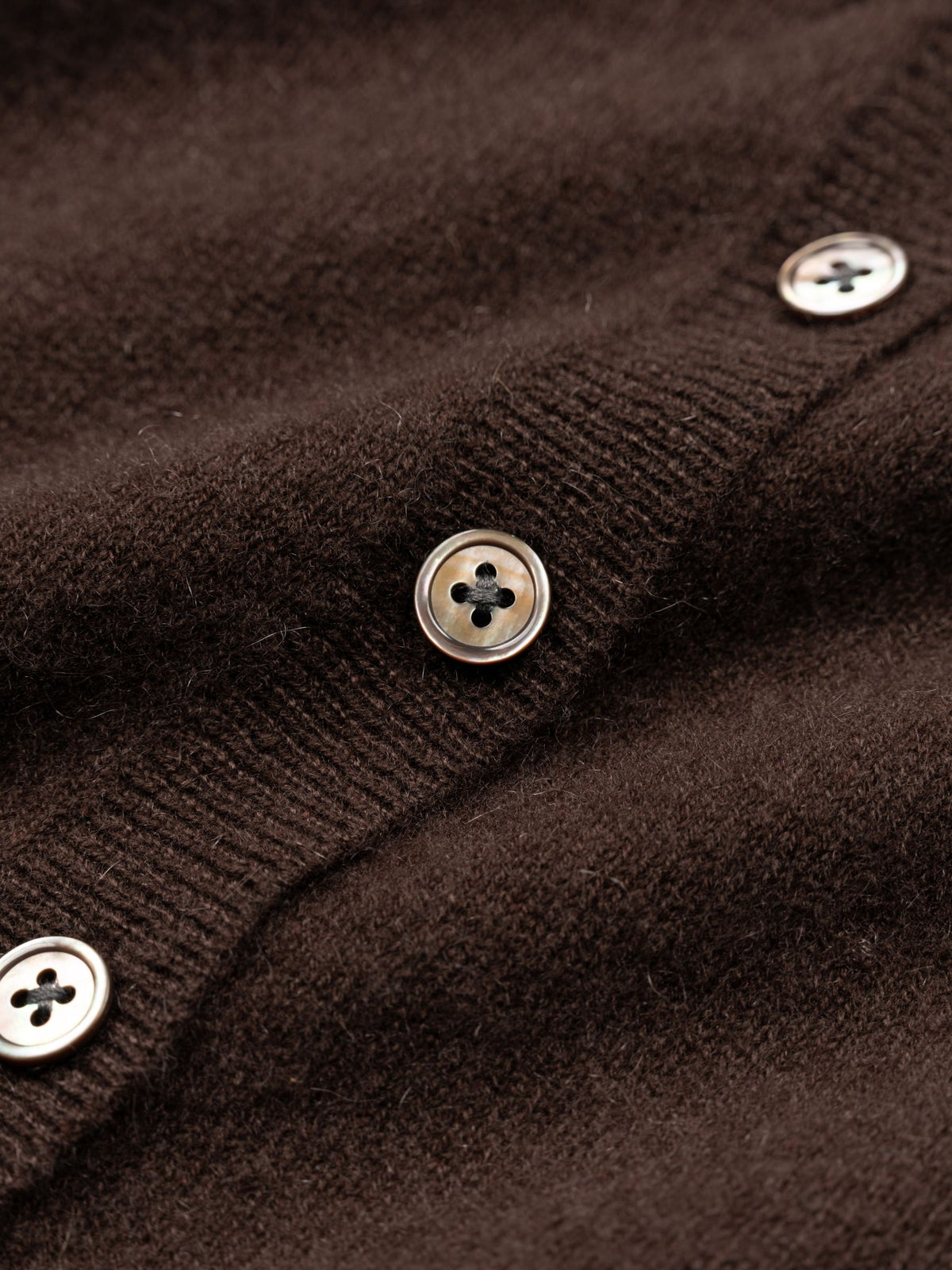 Cashcash Muse Cashmere Cardigan Marron
