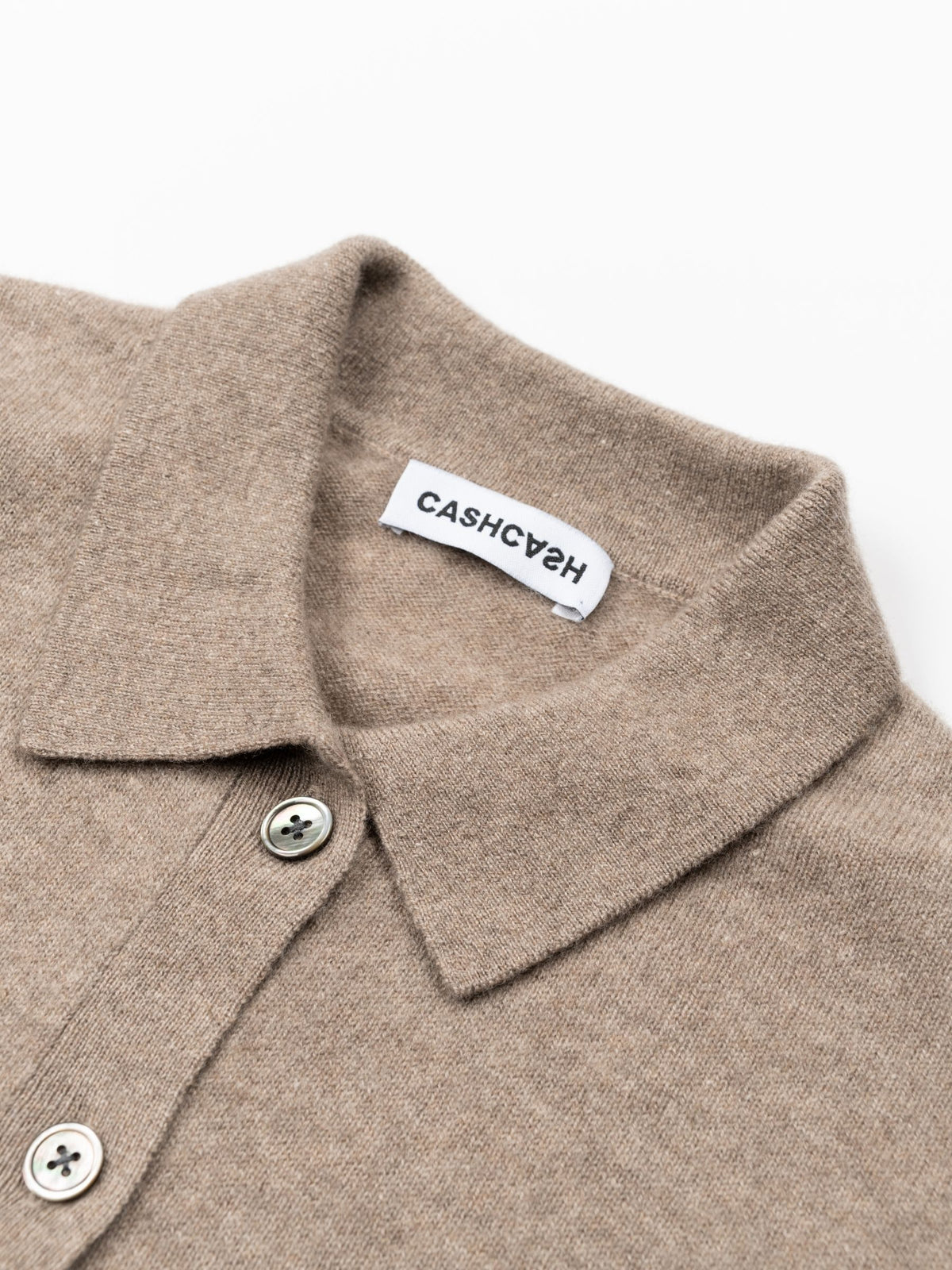 Cashcash Perfect Cashmere Shirt Sand