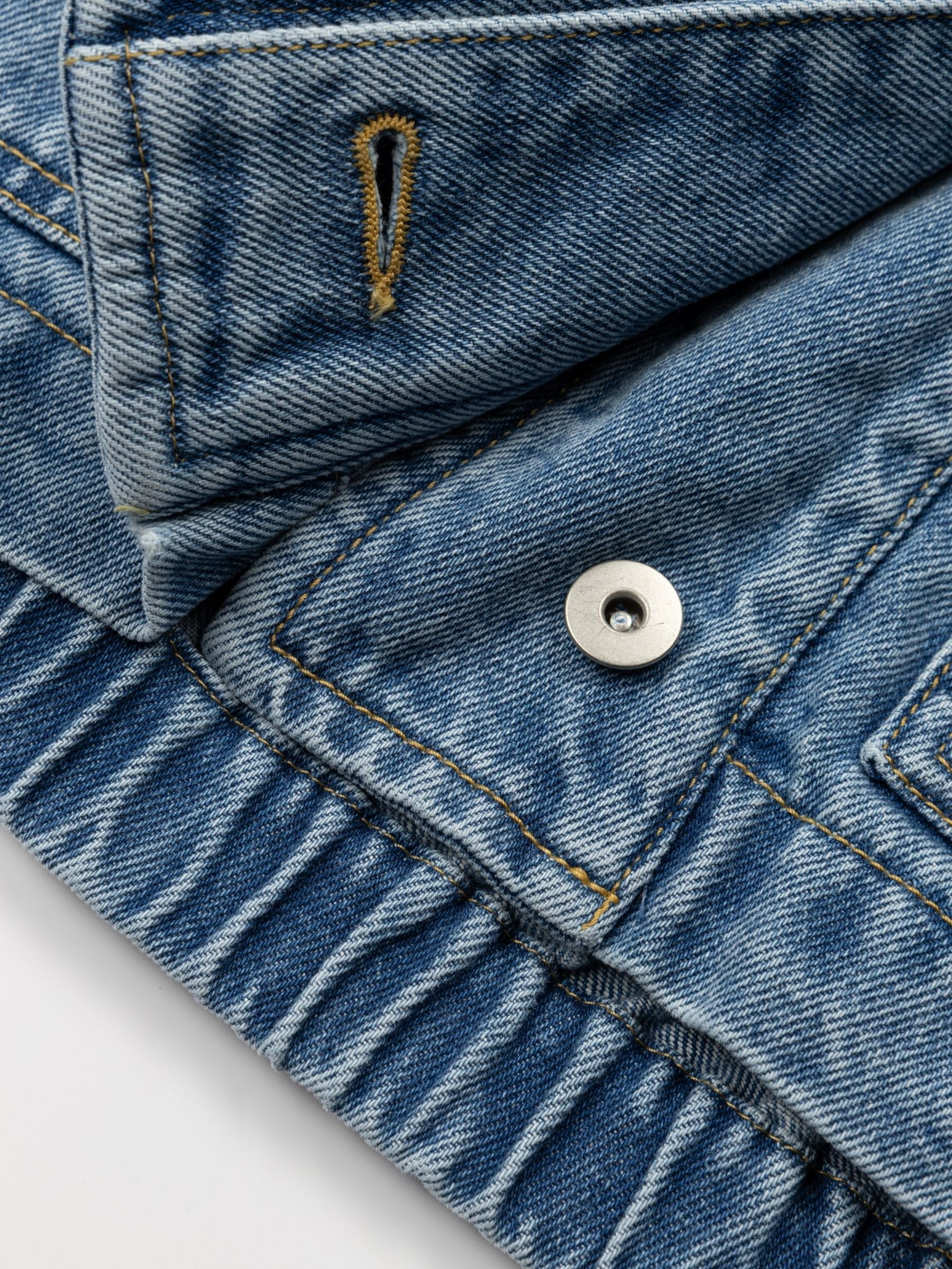 Christian Wijnants Jola Cropped Jacket Blue Denim