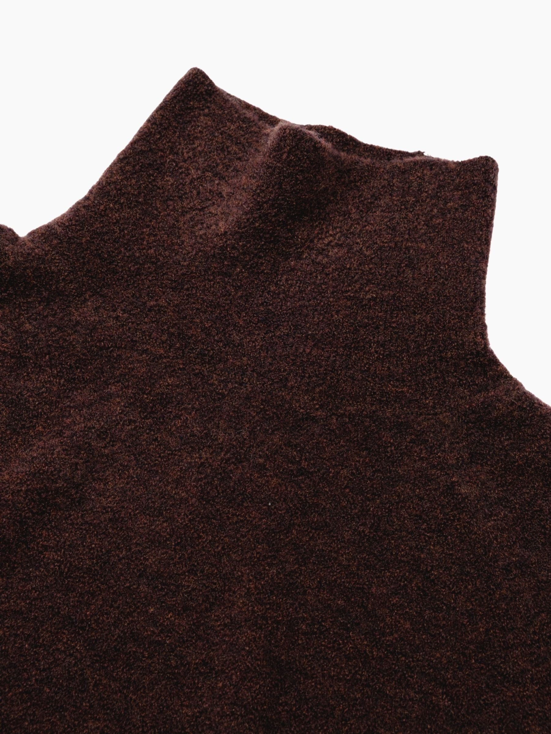 Christian Wijnants Kaluhu Short Sleeve Turtleneck Deep Plum