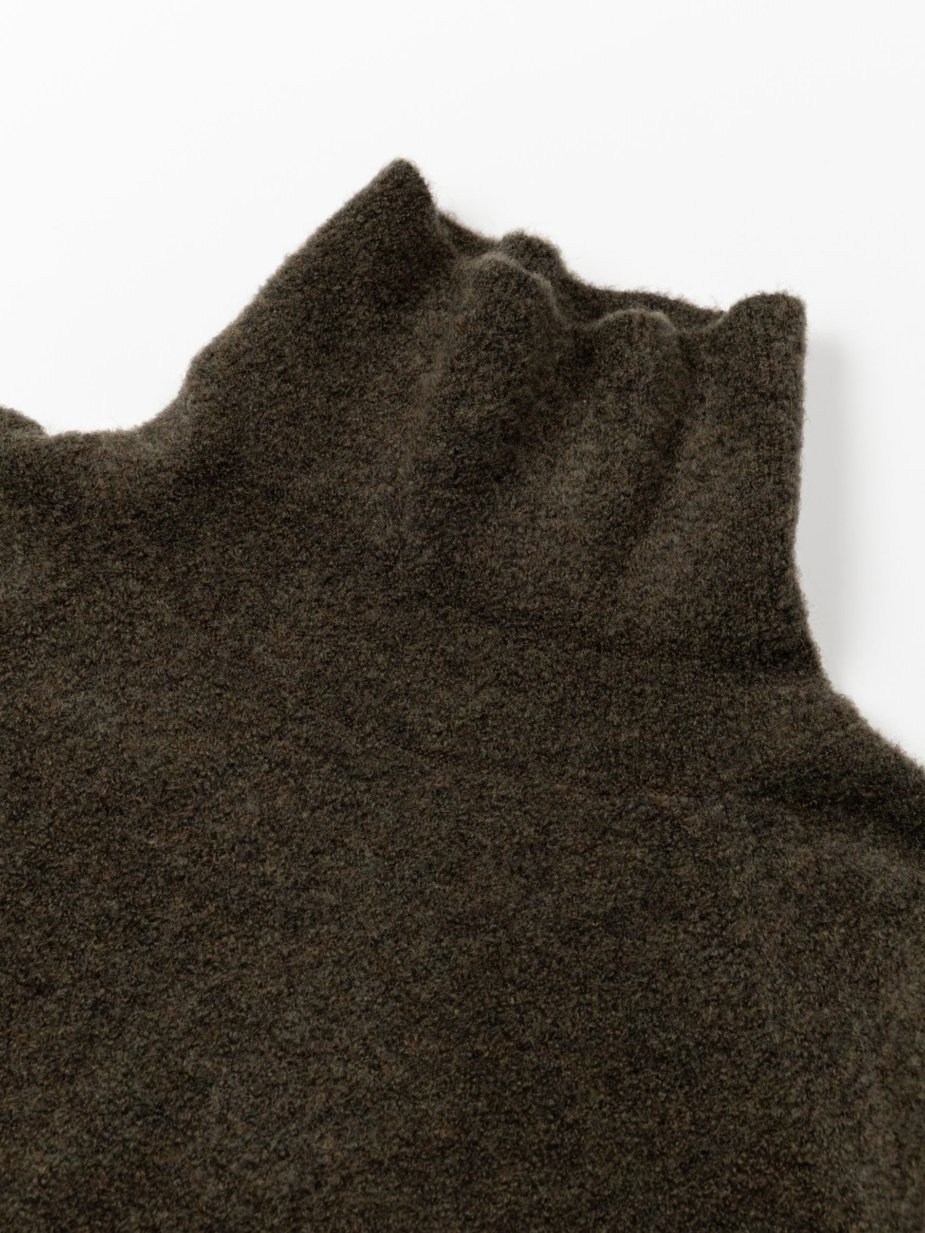 Christian Wijnants Kaluhu Short Sleeve Turtleneck Forest
