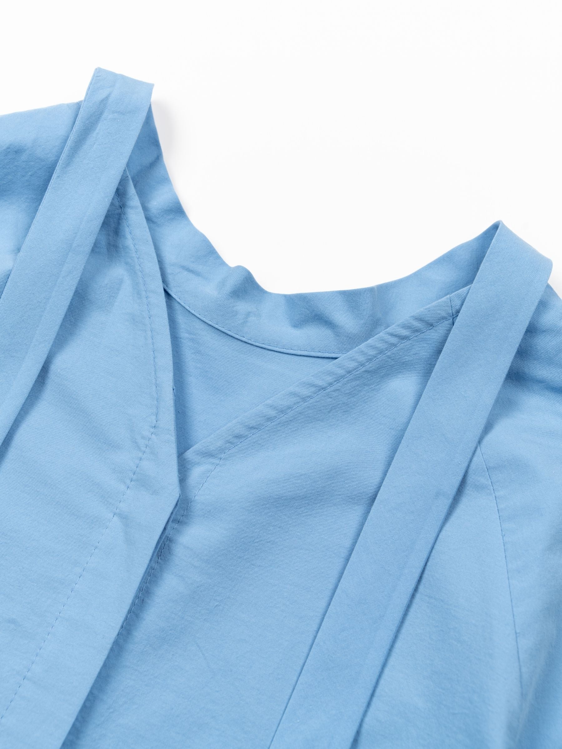 Christian Wijnants Tuvra Batwing Blouse Cerulean
