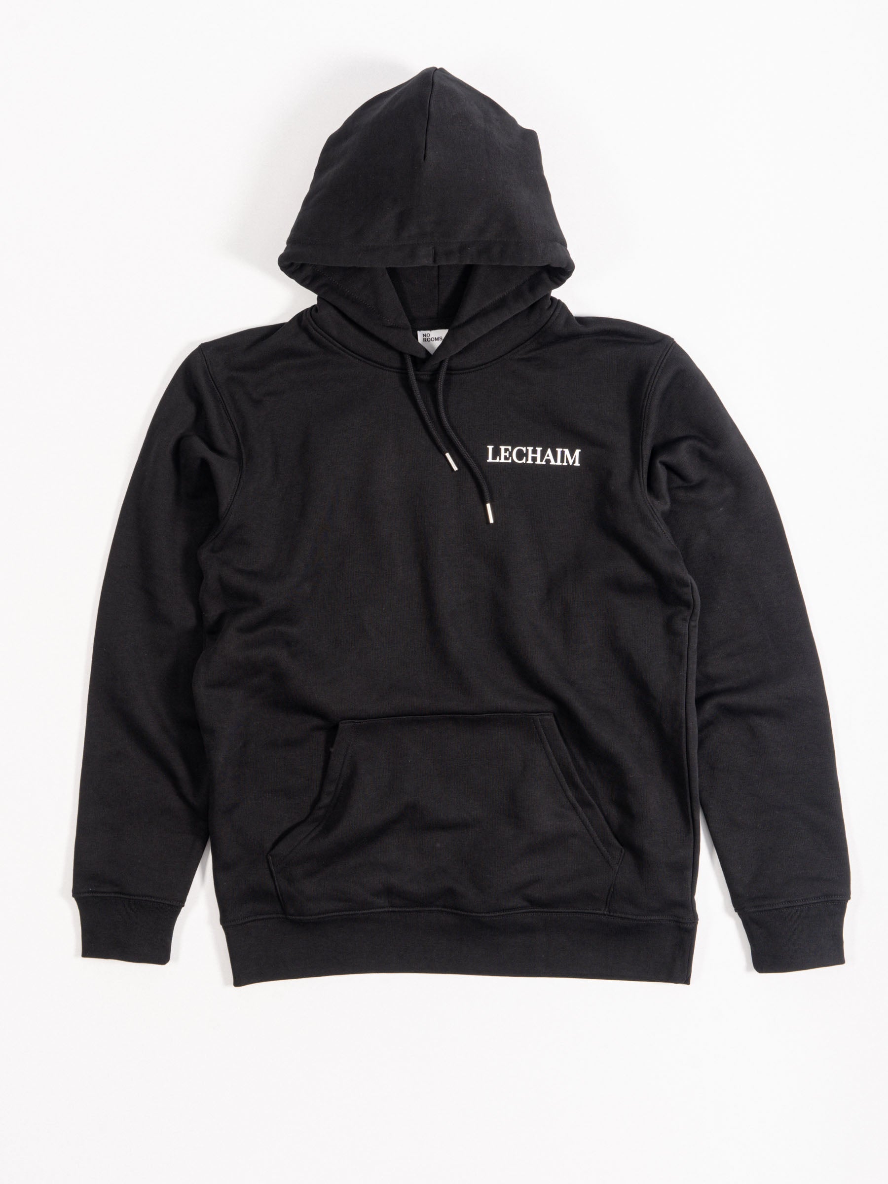 Roomers Lechaim Hooded Sweater Black