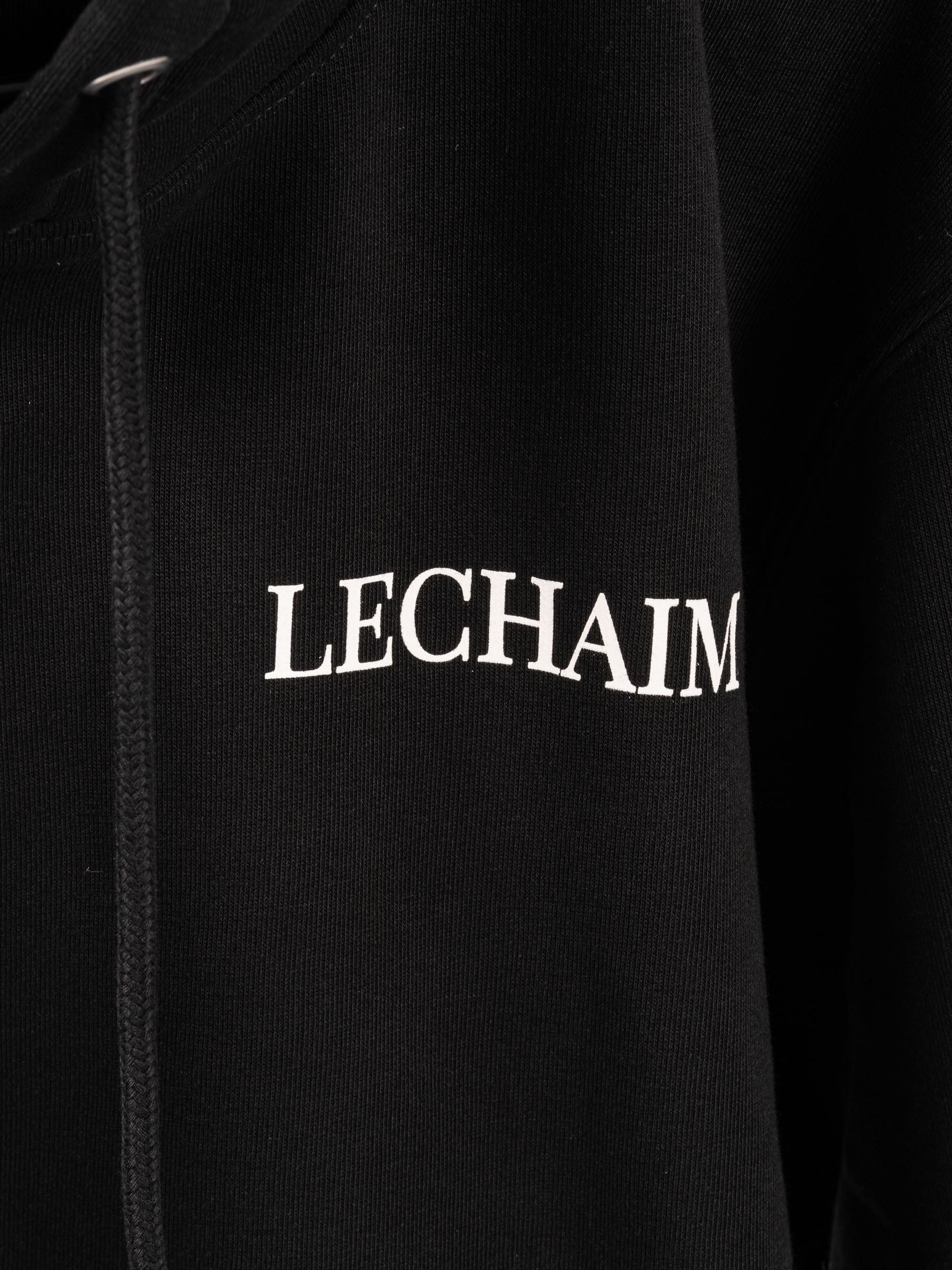 Roomers Lechaim Hooded Sweater Black